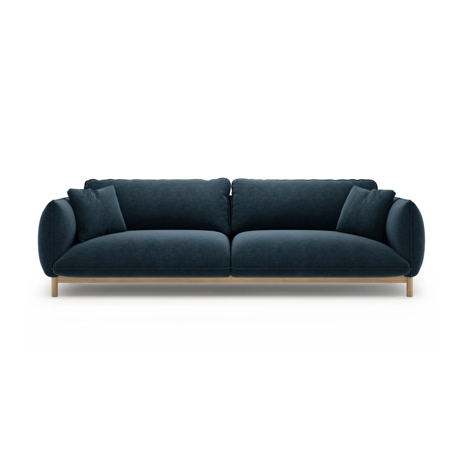 Ada 4-Sitzer Sofa aus Samt oder Strukturstoff, 248x101 cm - Image 87