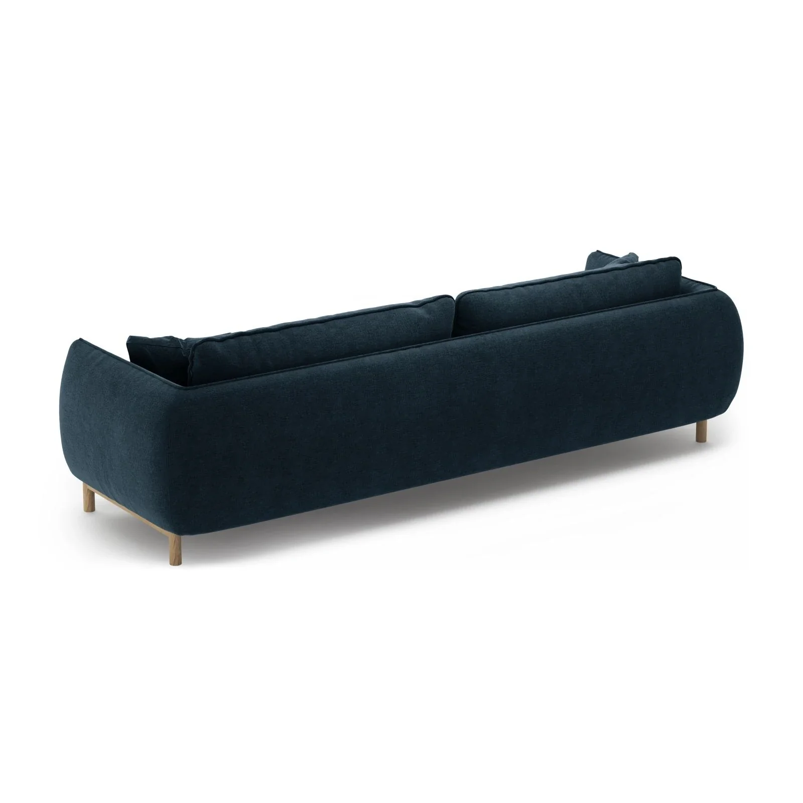 Ada 4-Sitzer Sofa aus Samt oder Strukturstoff, 248x101 cm - Image 90