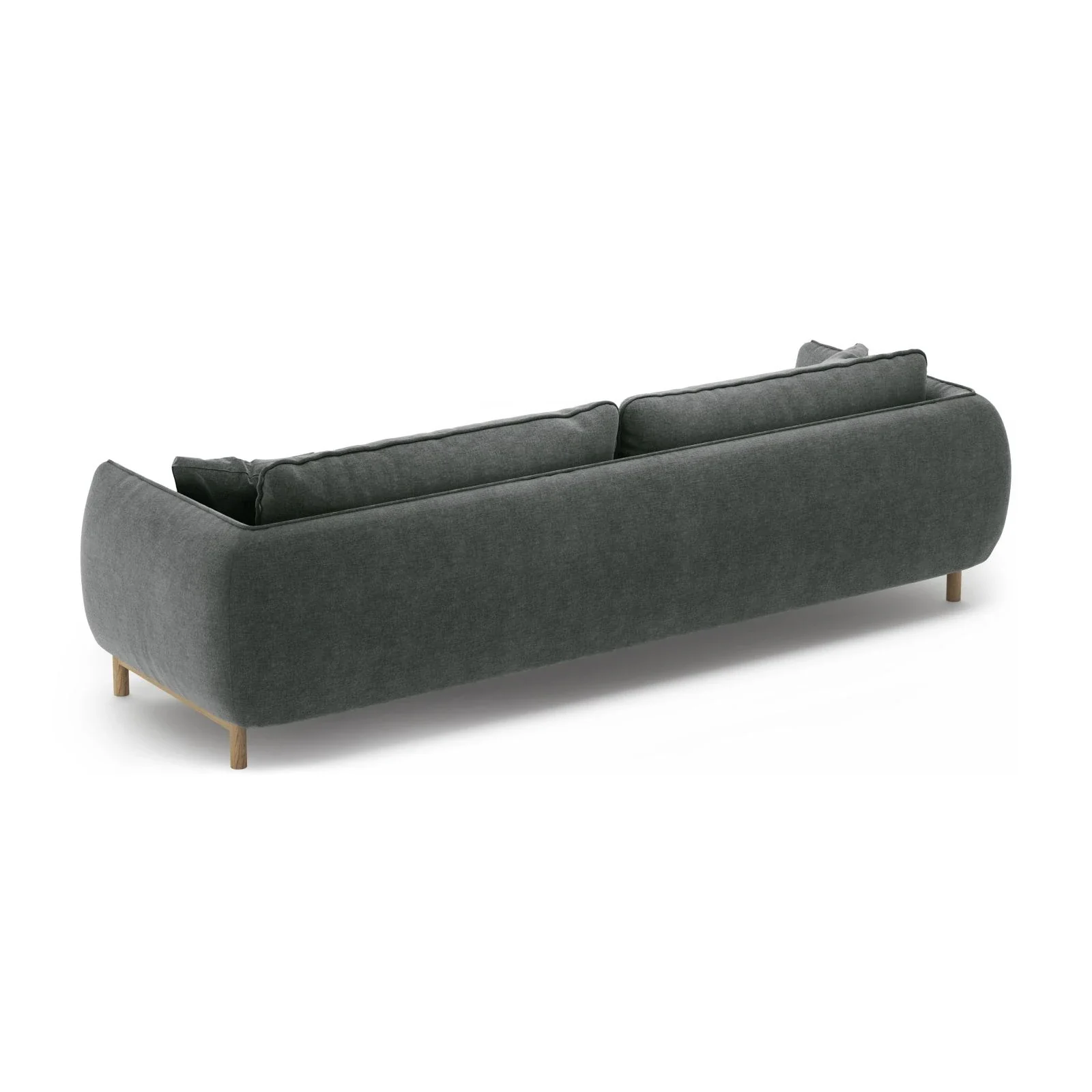Ada 4-Sitzer Sofa aus Samt oder Strukturstoff, 248x101 cm - Image 96