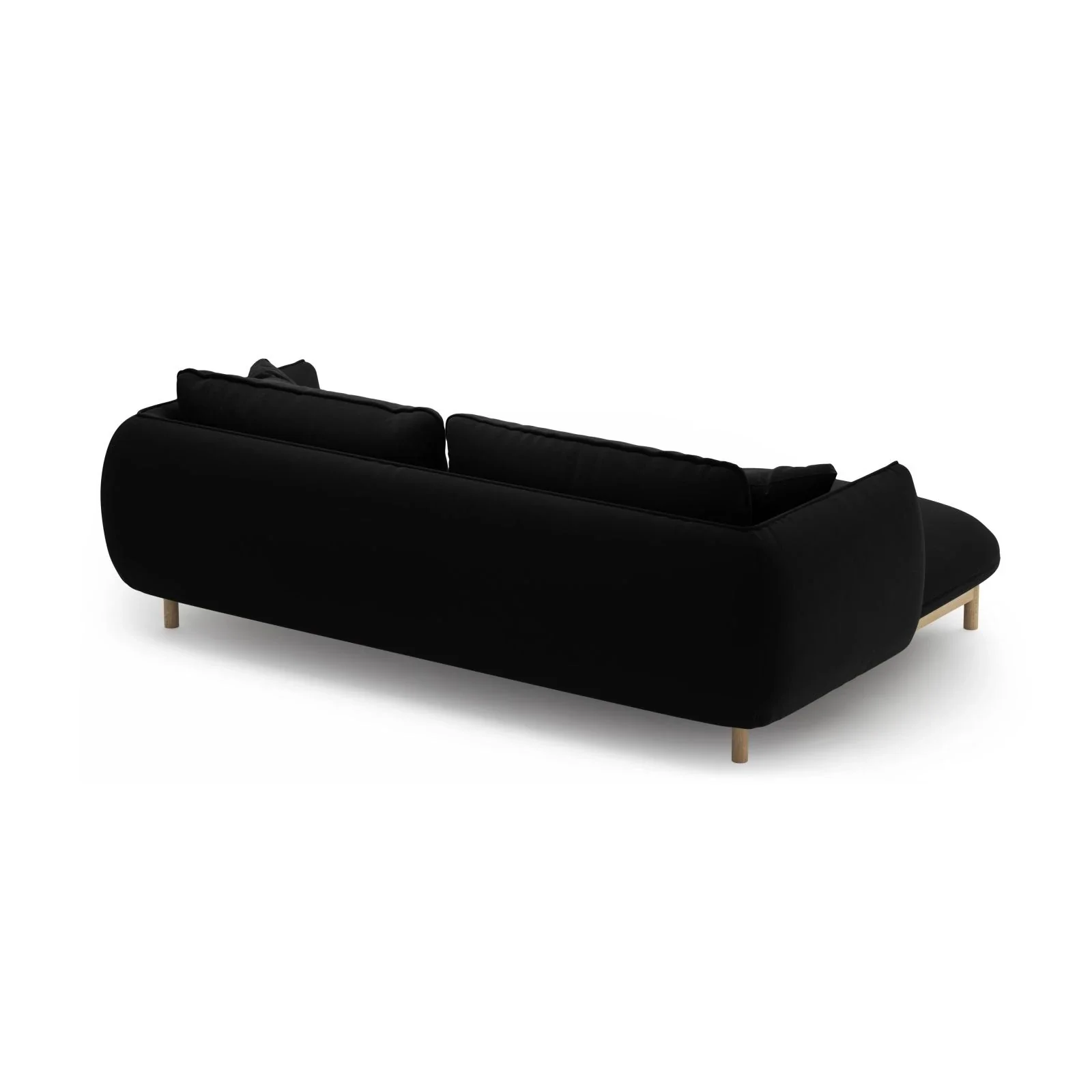 Ada Ecksofa Links aus Samt oder Strukturstoff, 220x179 cm - Image 63