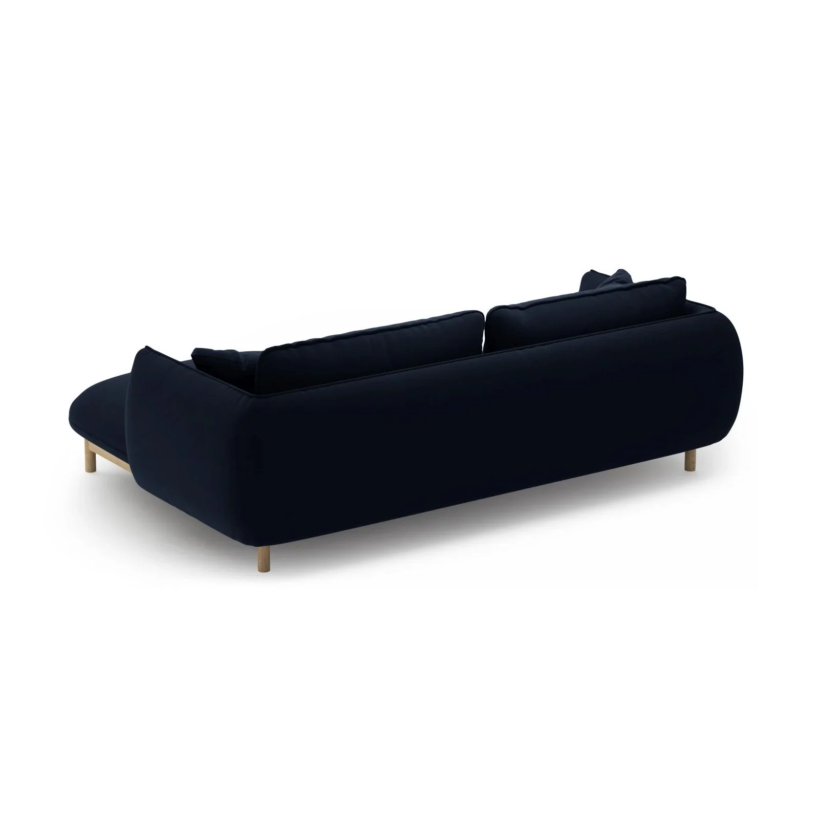 Ada Ecksofa Rechts aus Samt oder Strukturstoff, 220x179 cm - Image 40
