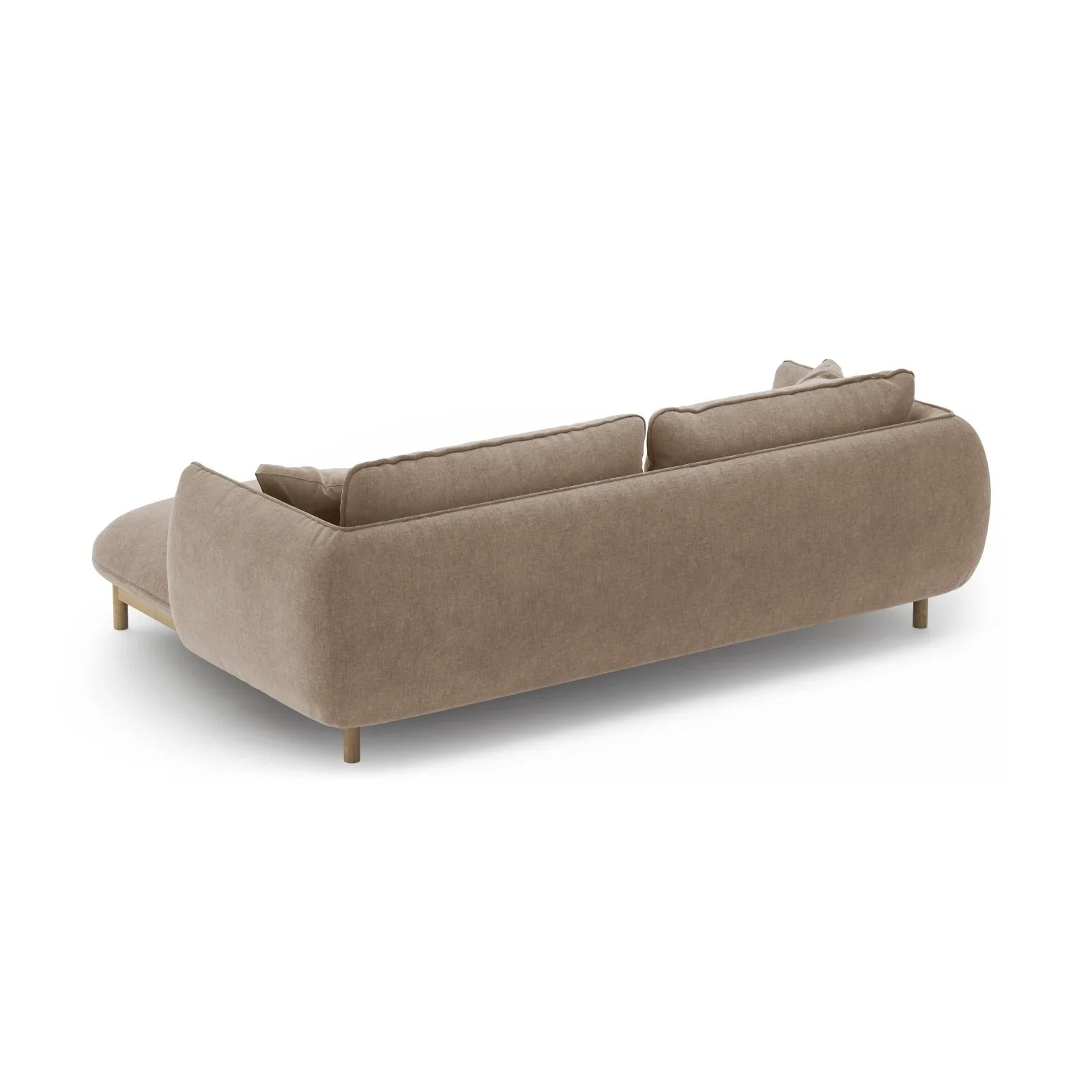 Ada Ecksofa Rechts aus Samt oder Strukturstoff, 220x179 cm - Image 82
