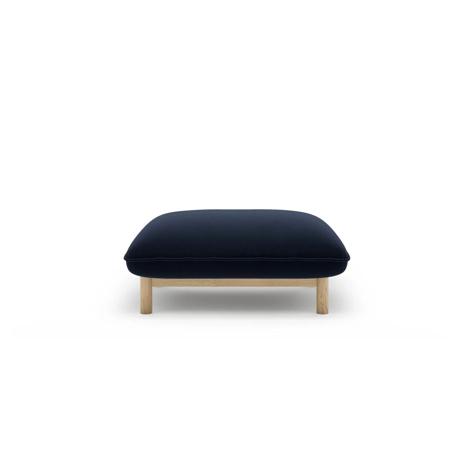 Ada Pouf aus Samt oder Strukturstoff, 80x65 cm - Image 21