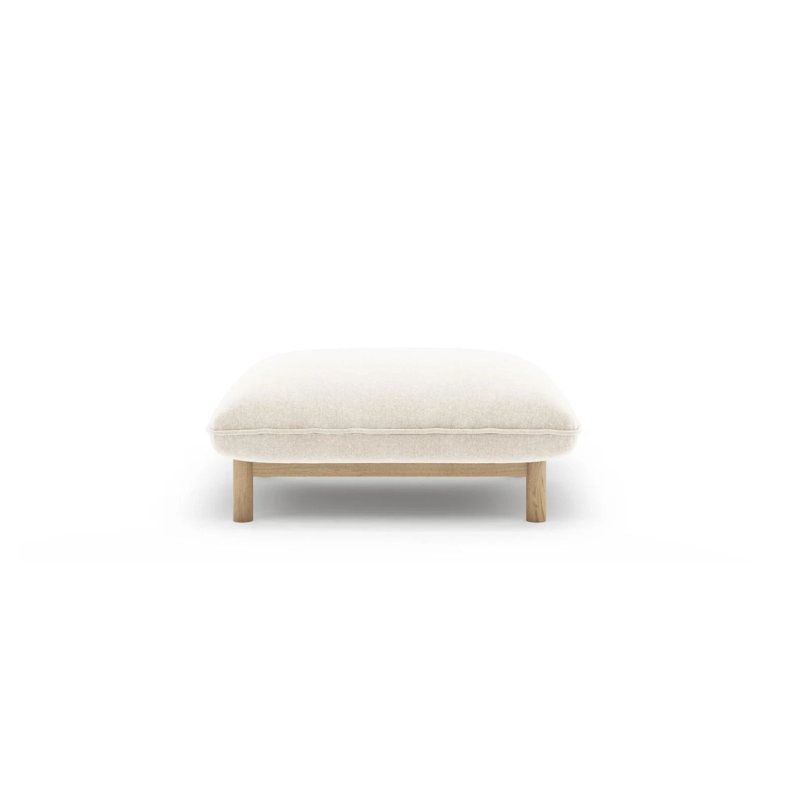 Ada Pouf aus Samt oder Strukturstoff, 80x65 cm - Image 37