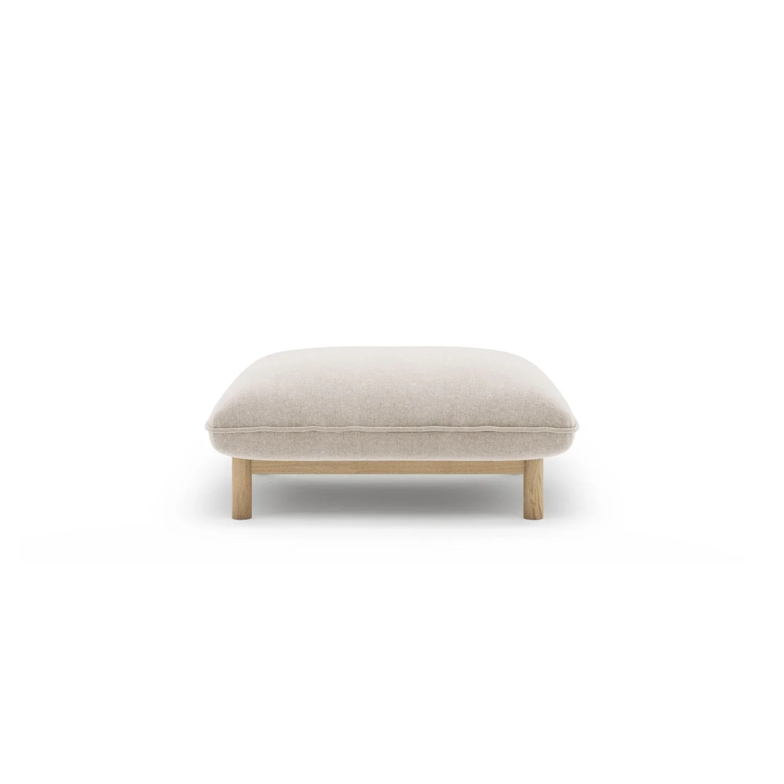 Ada Pouf aus Samt oder Strukturstoff, 80x65 cm - Image 41
