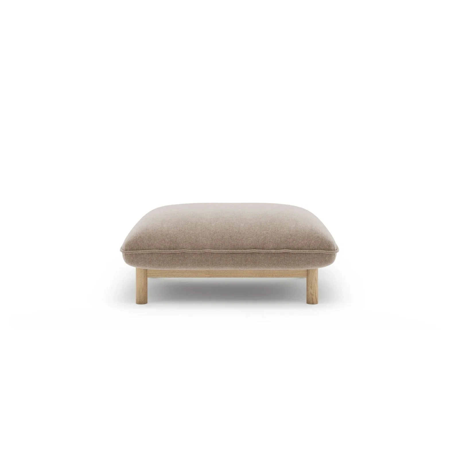 Ada Pouf aus Samt oder Strukturstoff, 80x65 cm - Image 45