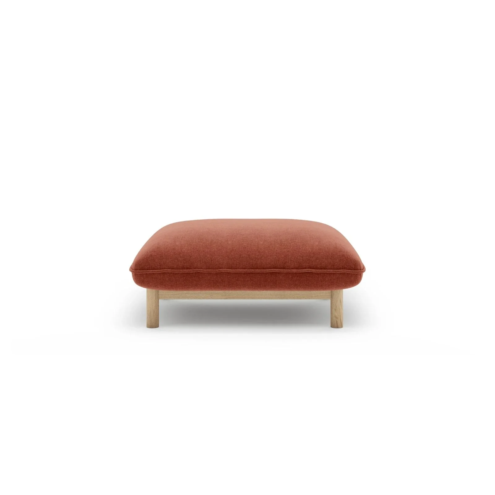 Ada Pouf aus Samt oder Strukturstoff, 80x65 cm - Image 49