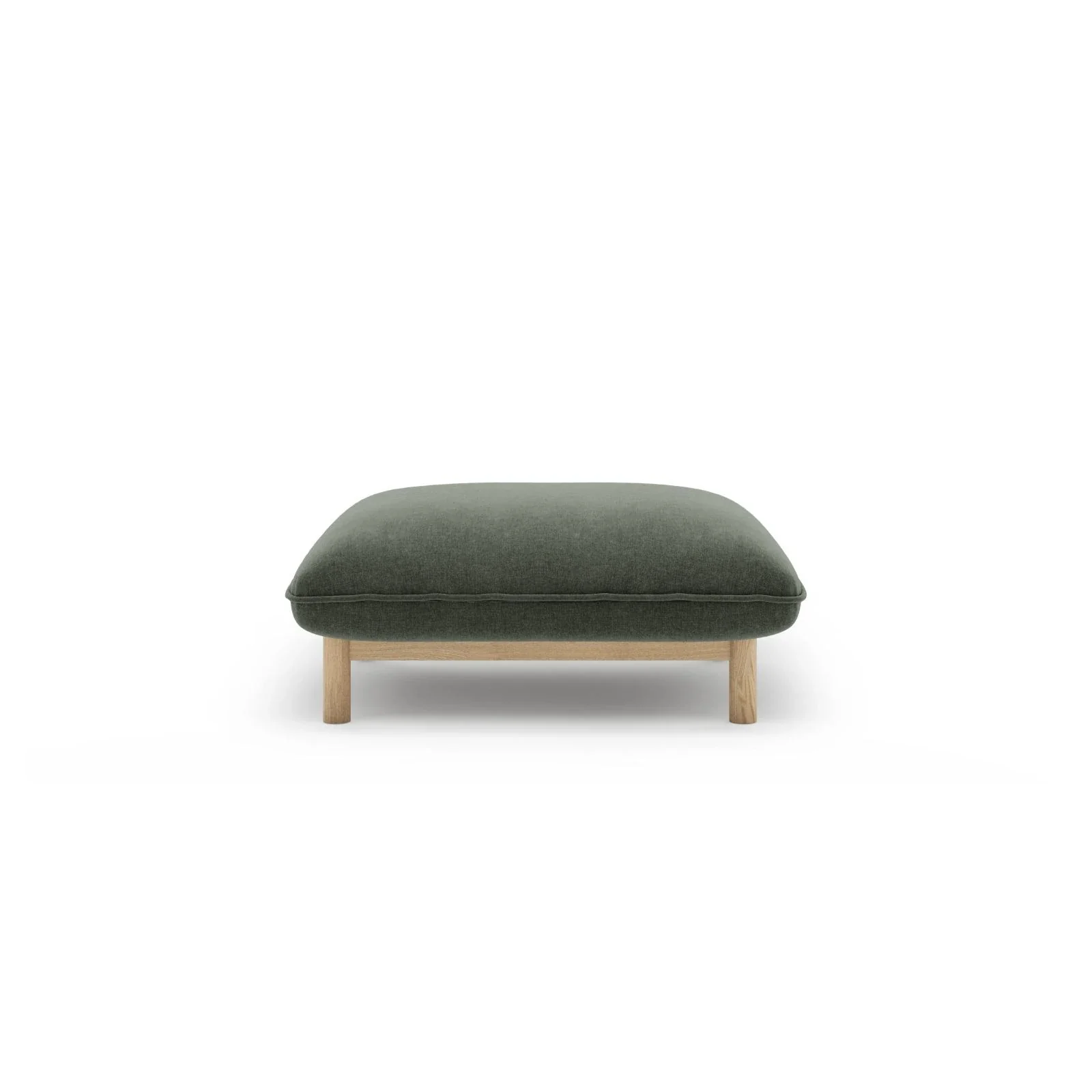 Ada Pouf aus Samt oder Strukturstoff, 80x65 cm - Image 53