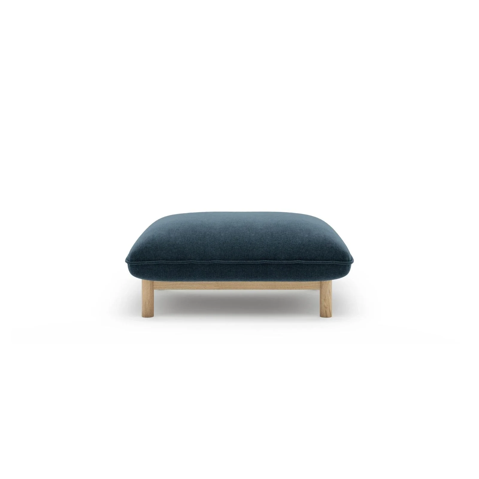 Ada Pouf aus Samt oder Strukturstoff, 80x65 cm - Image 57