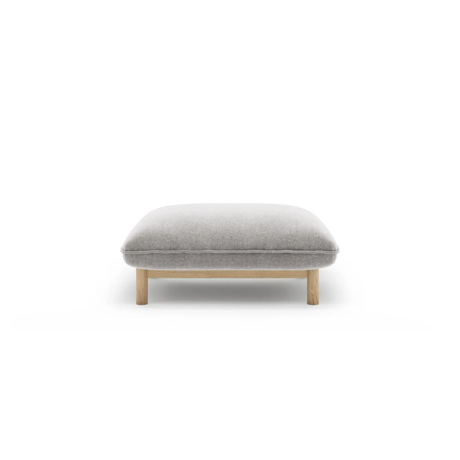 Ada Pouf aus Samt oder Strukturstoff, 80x65 cm - Image 65