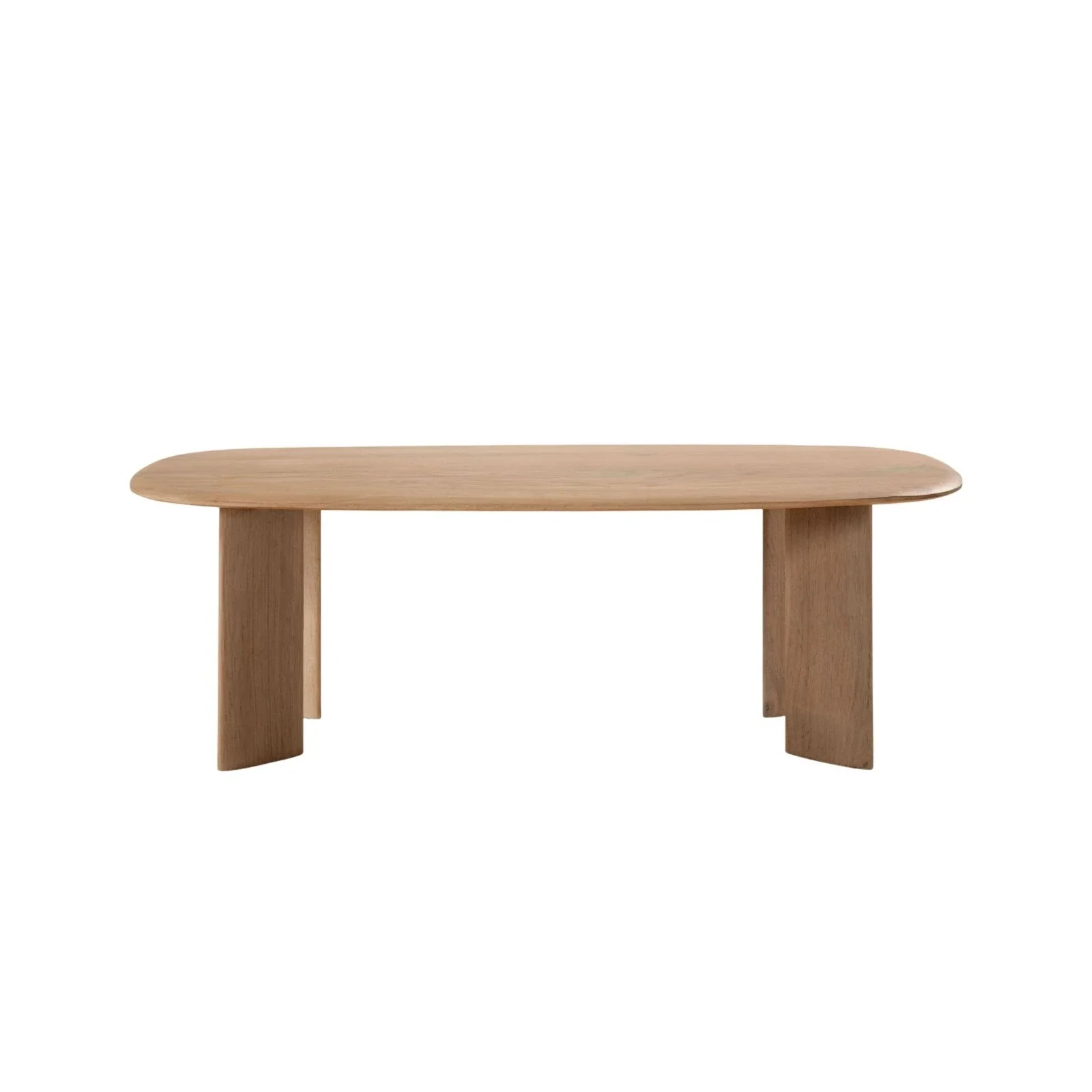 Aggie Couchtisch mit Eichenholzplatte, 120x60x40 cm