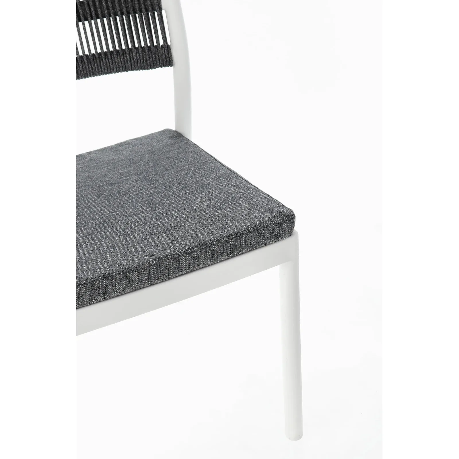 Alvin Stuhl mit Kissen Weiss/Dunkelgrau - Image 3