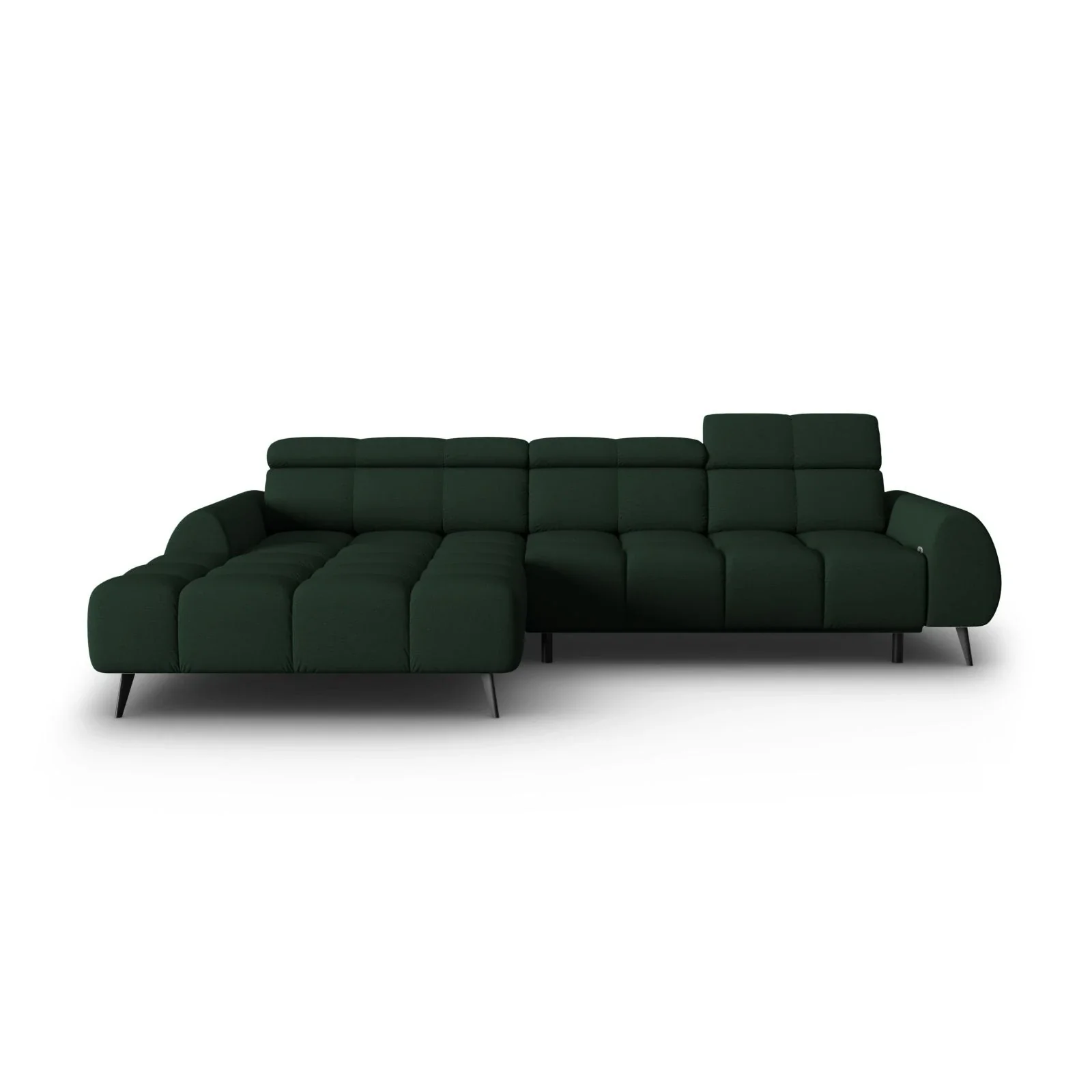 Alyse 5-Sitzer Ecksofa Links, elektrisch verstellbar, mit Bezug aus Samt oder Strukturstoff, 295x188 cm - Image 80
