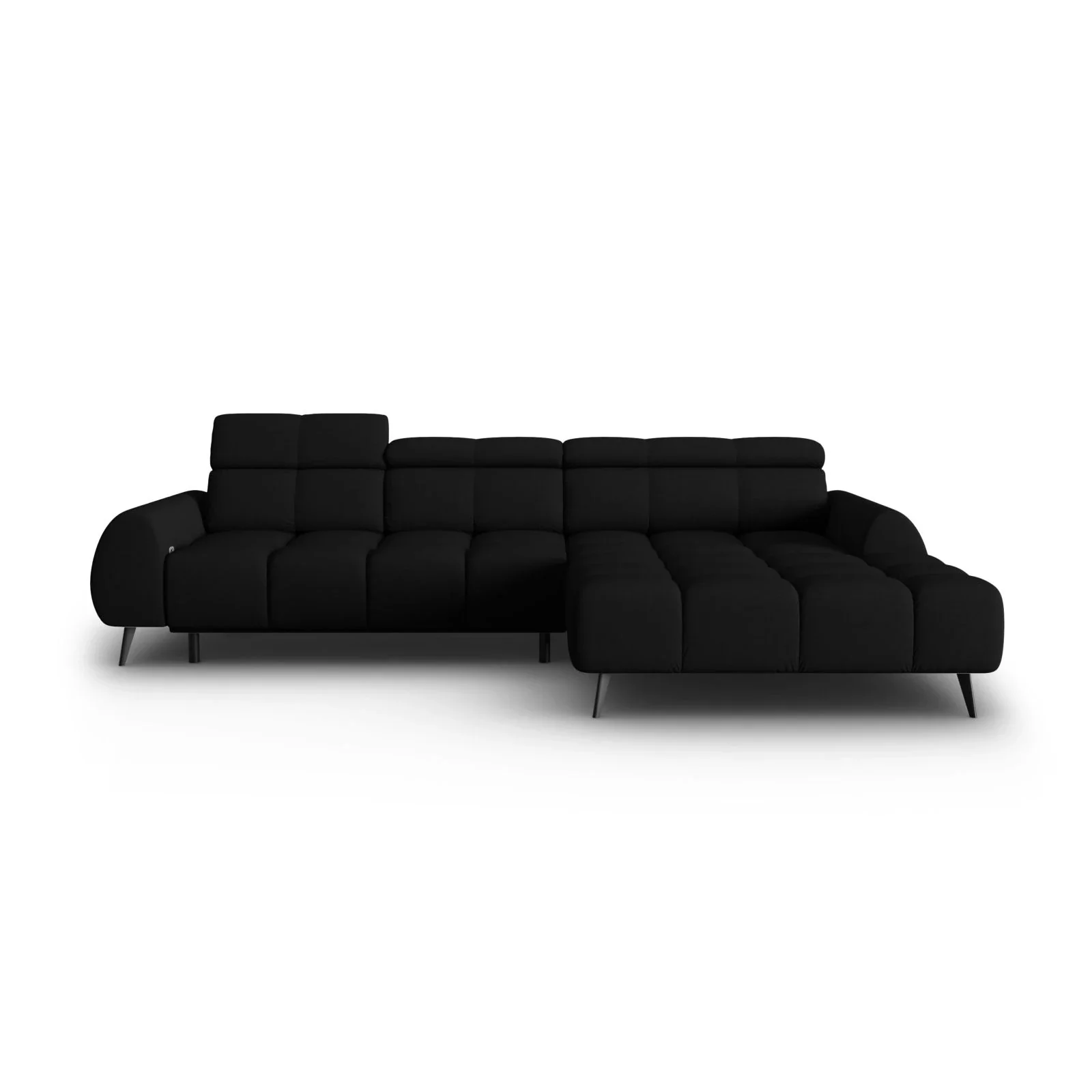 Alyse 5-Sitzer Ecksofa Rechts, elektrisch verstellbar, mit Bezug aus Samt oder Strukturstoff, 295x188 cm - Image 104