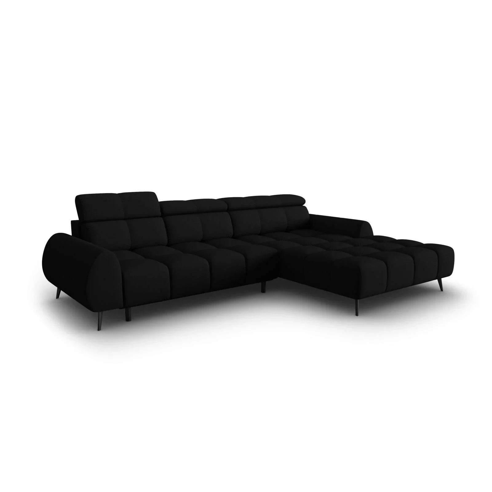 Alyse 5-Sitzer Ecksofa Rechts, elektrisch verstellbar, mit Bezug aus Samt oder Strukturstoff, 295x188 cm - Image 107
