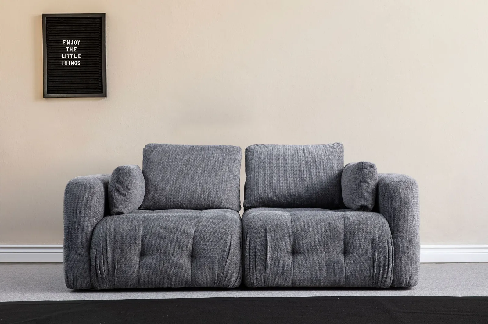 Amaris 2-Sitzer Sofa mit Bezug aus Stoff, 200x100 cm - Image 11