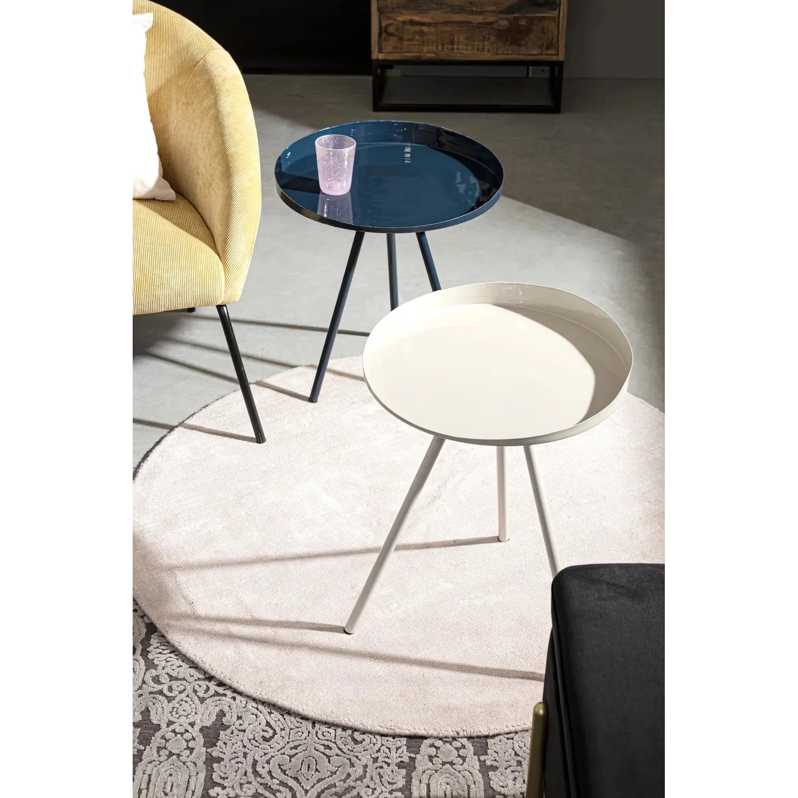 Anchita Couchtisch Creme 41 x 41 cm - Image 2