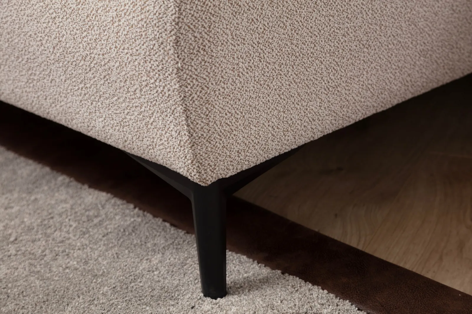 Aren 3-Sitzer Schlafsofa in Zimtbeige, 215x85 cm - Image 10