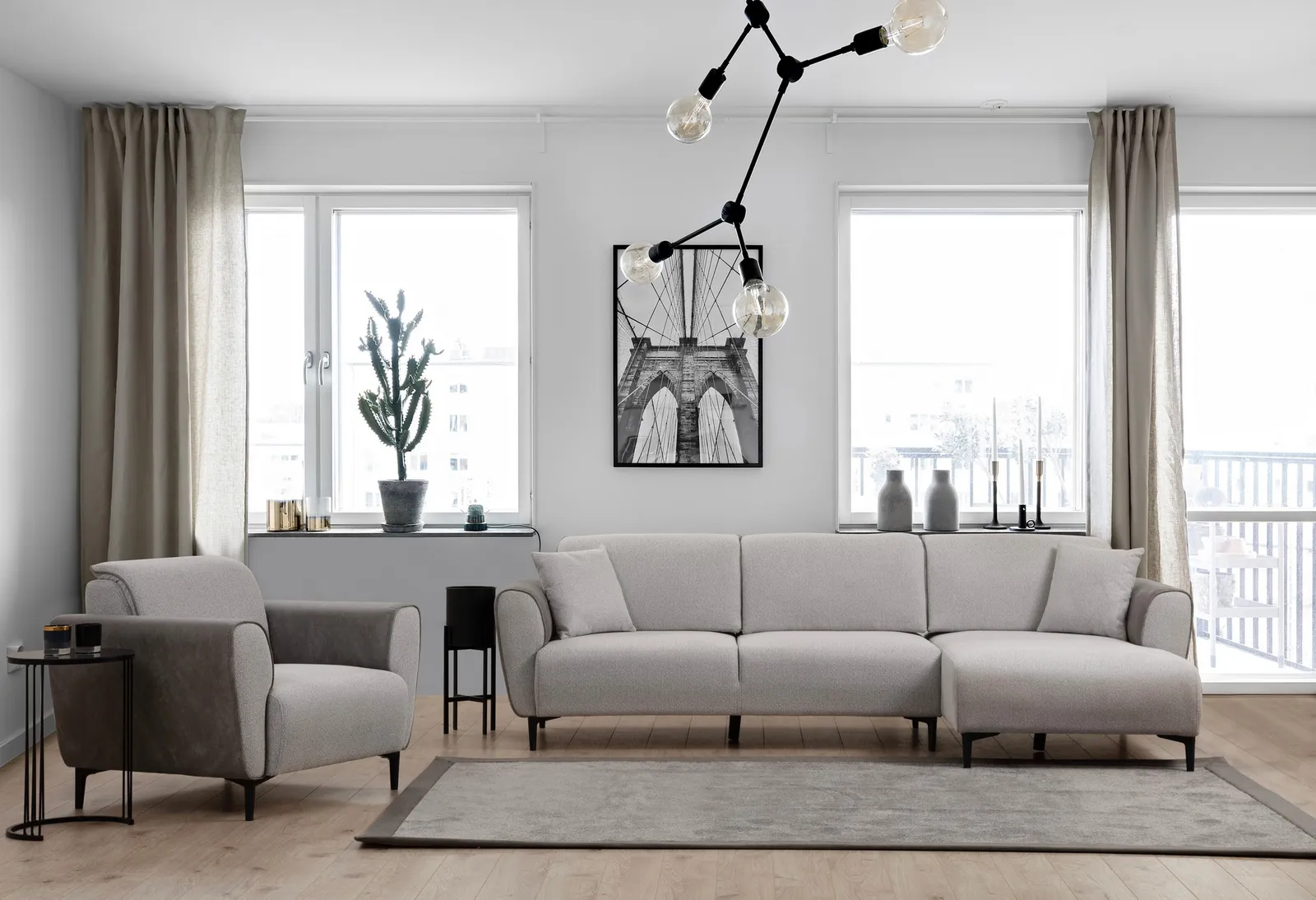 Aren Eckschlafsofa, Rechte Seite, 260x150 cm - Image 16