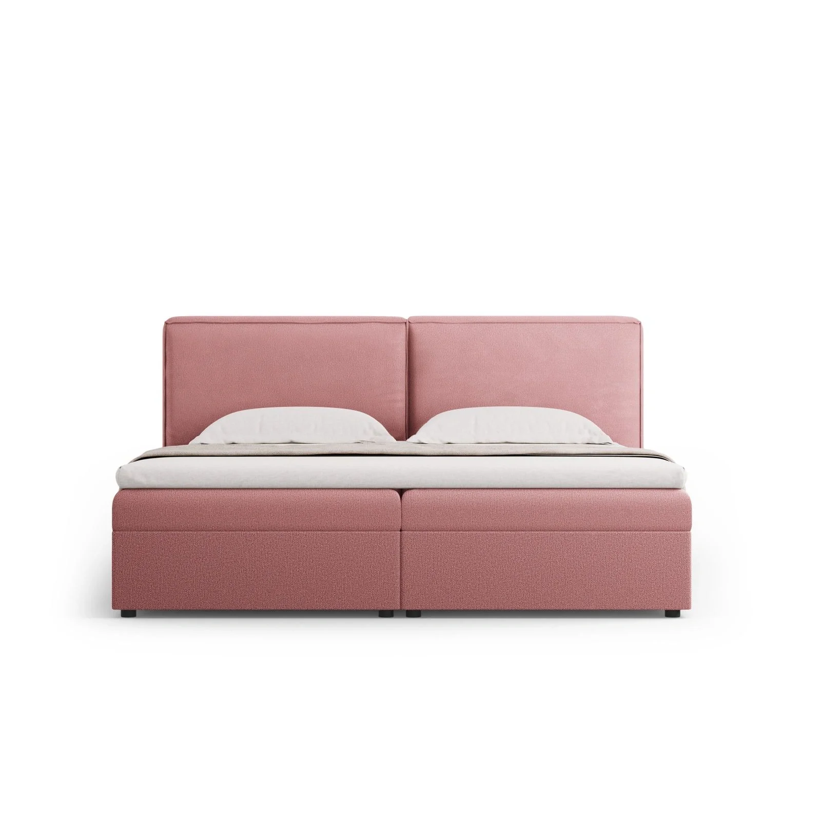 Arendal Boxspringbett mit Kopfteil und Stauraum aus Samt oder Strukturstoff, 180x200 cm - Image 67