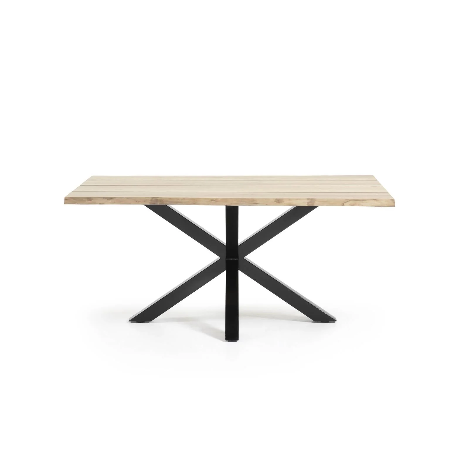 Argo Tisch Eichenfurnier Finish und Stahlbeine 160 x 90 cm - Image 10