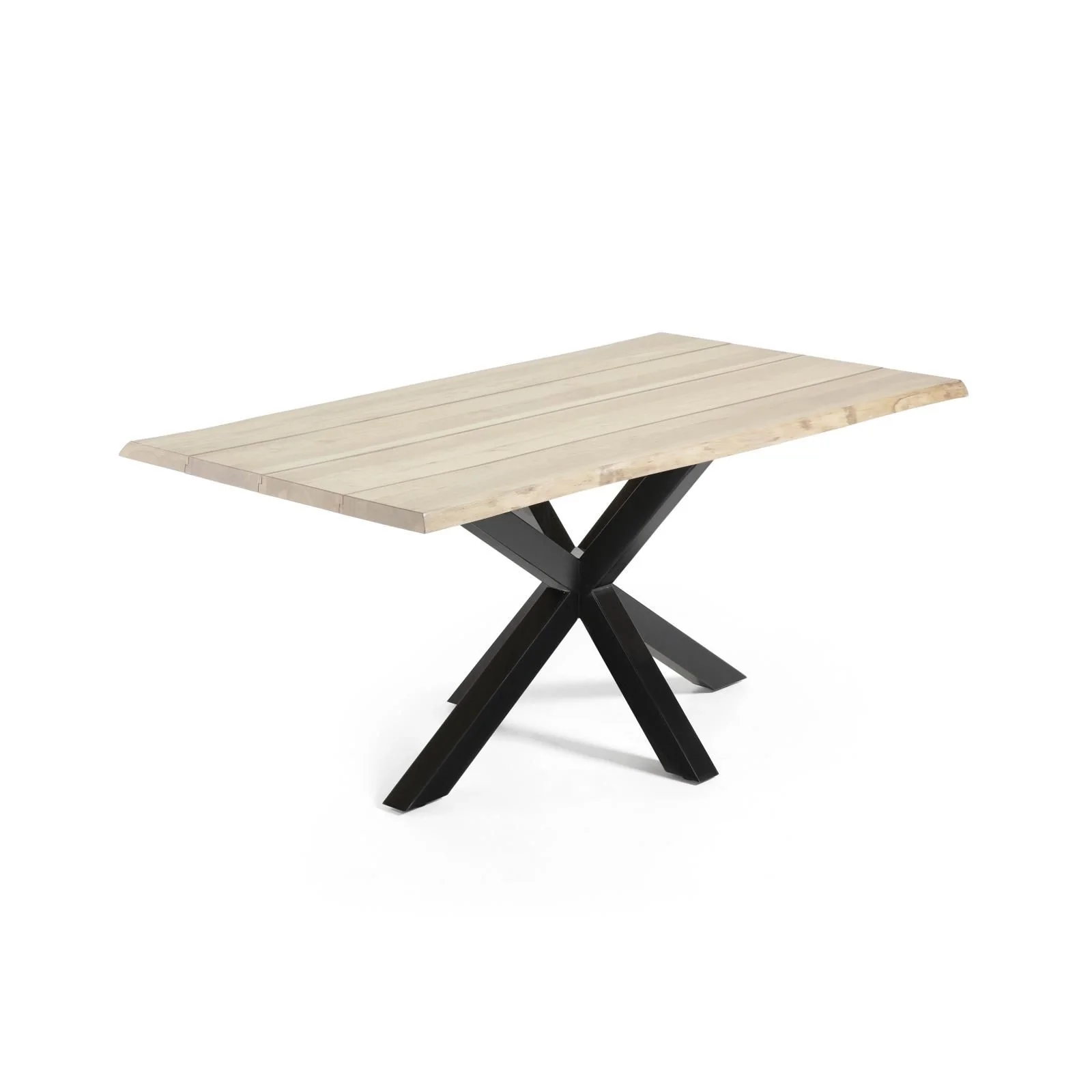 Argo Tisch Eichenfurnier Finish und Stahlbeine 160 x 90 cm - Image 13