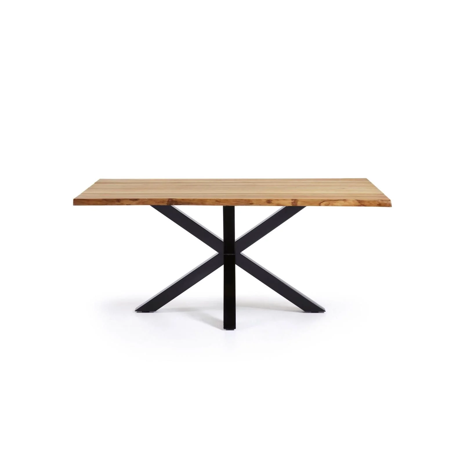 Argo Tisch Eichenfurnier Finish und Stahlbeine 160 x 90 cm - Image 14