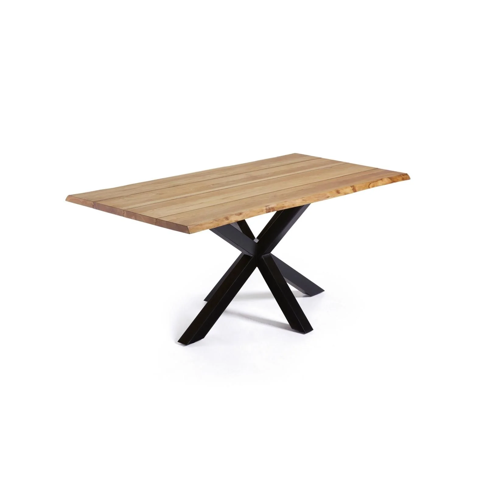 Argo Tisch Eichenfurnier Finish und Stahlbeine 160 x 90 cm - Image 18