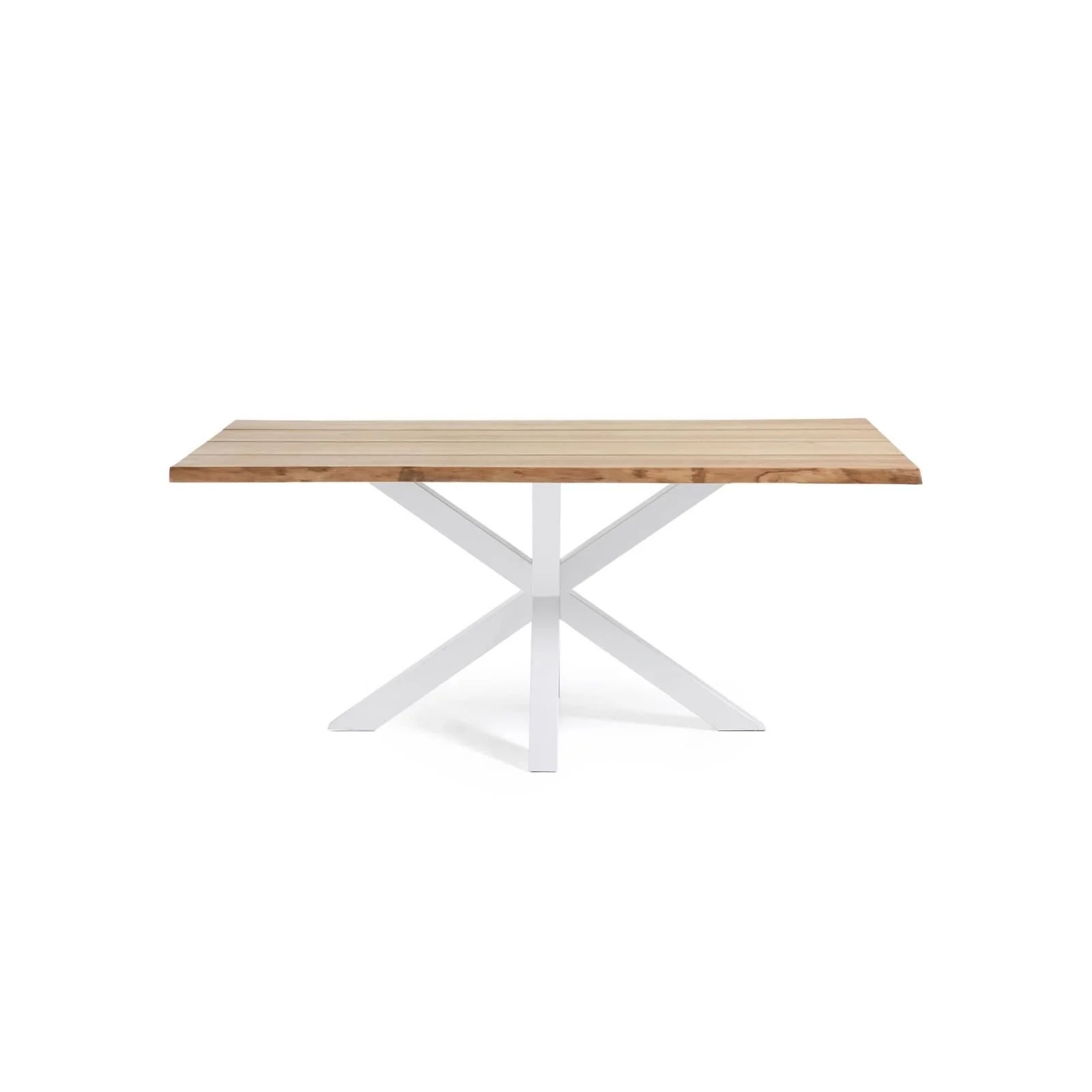 Argo Tisch Eichenfurnier Finish und Stahlbeine 160 x 90 cm - Image 5
