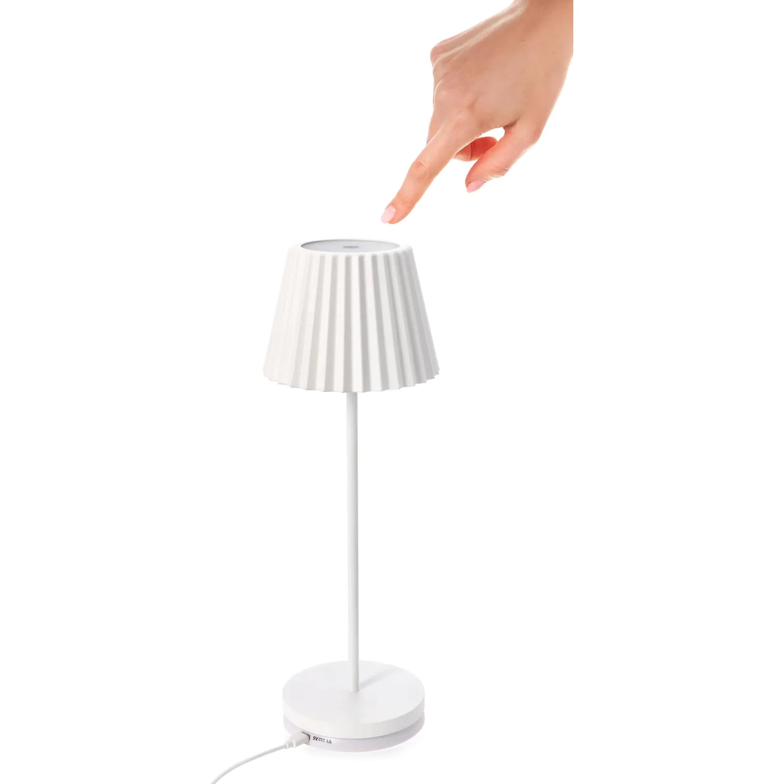 Artika Tischlampe Weiss LED H36 cm - Image 5