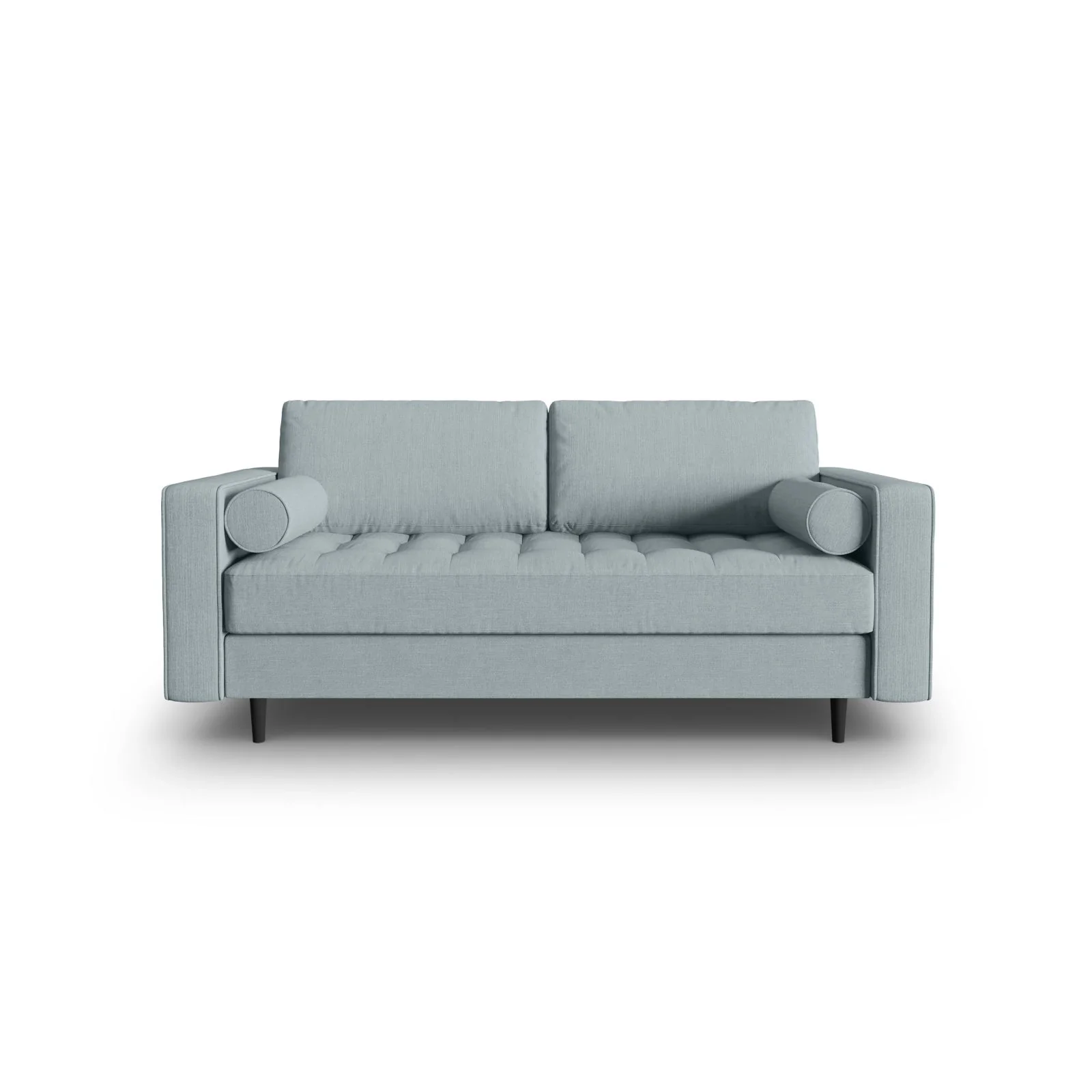 Aspen 2-Sitzer Sofa aus Samt oder Strukturstoff, 174x90x90 cm - Image 113
