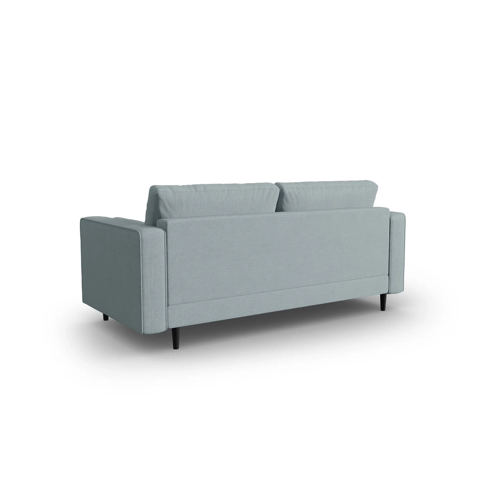 Aspen 2-Sitzer Sofa aus Samt oder Strukturstoff, 174x90x90 cm - Image 115