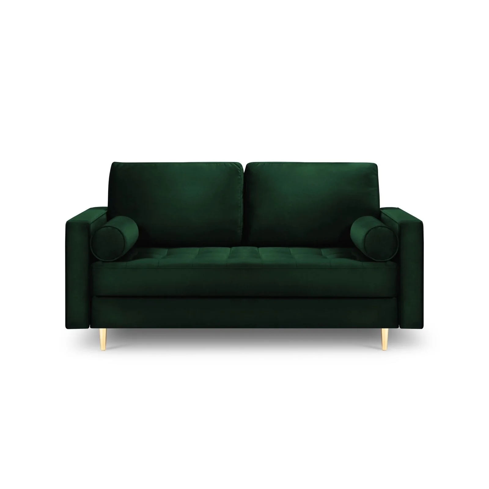 Aspen 2-Sitzer Sofa aus Samt oder Strukturstoff, 174x90x90 cm - Image 13