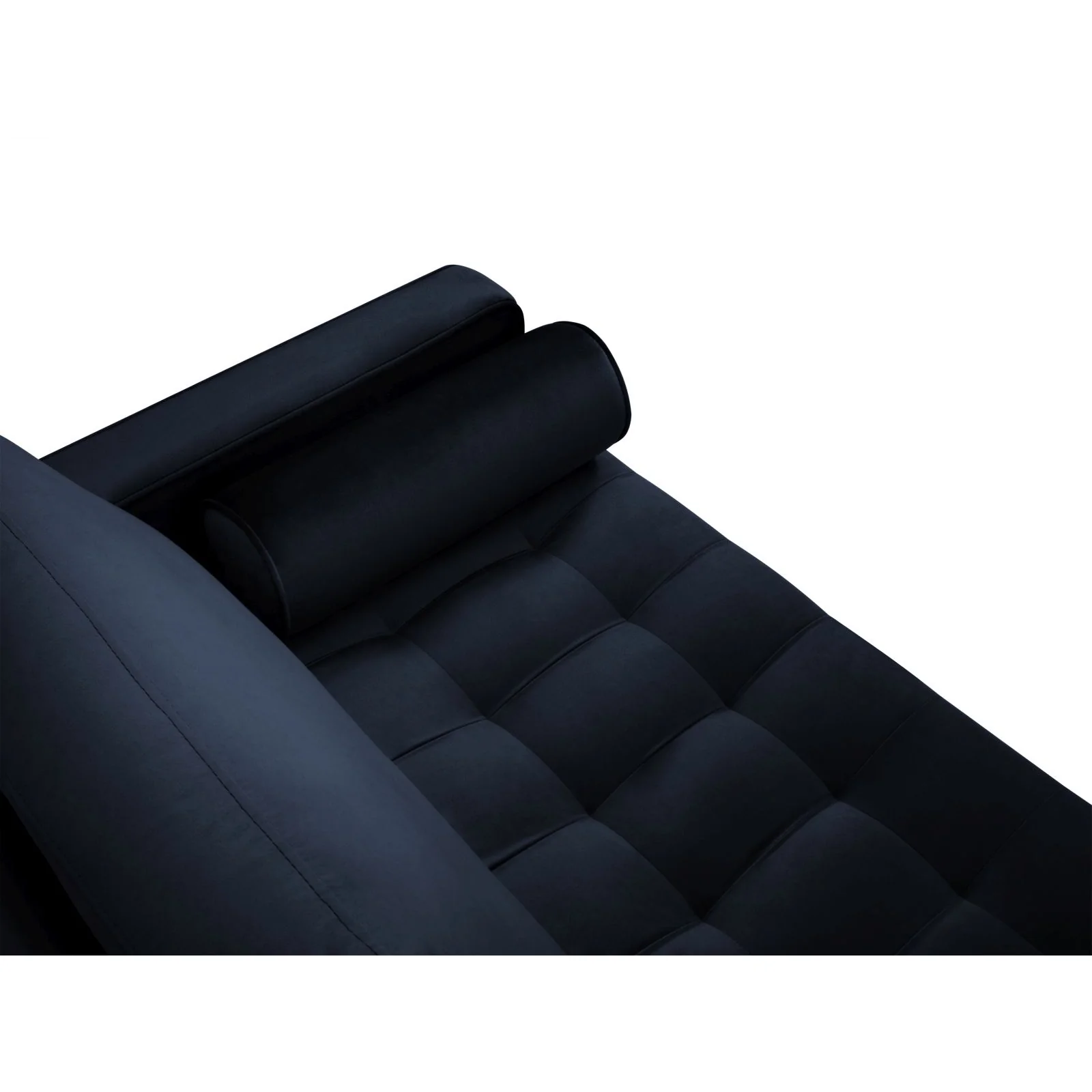 Aspen 2-Sitzer Sofa aus Samt oder Strukturstoff, 174x90x90 cm - Image 2