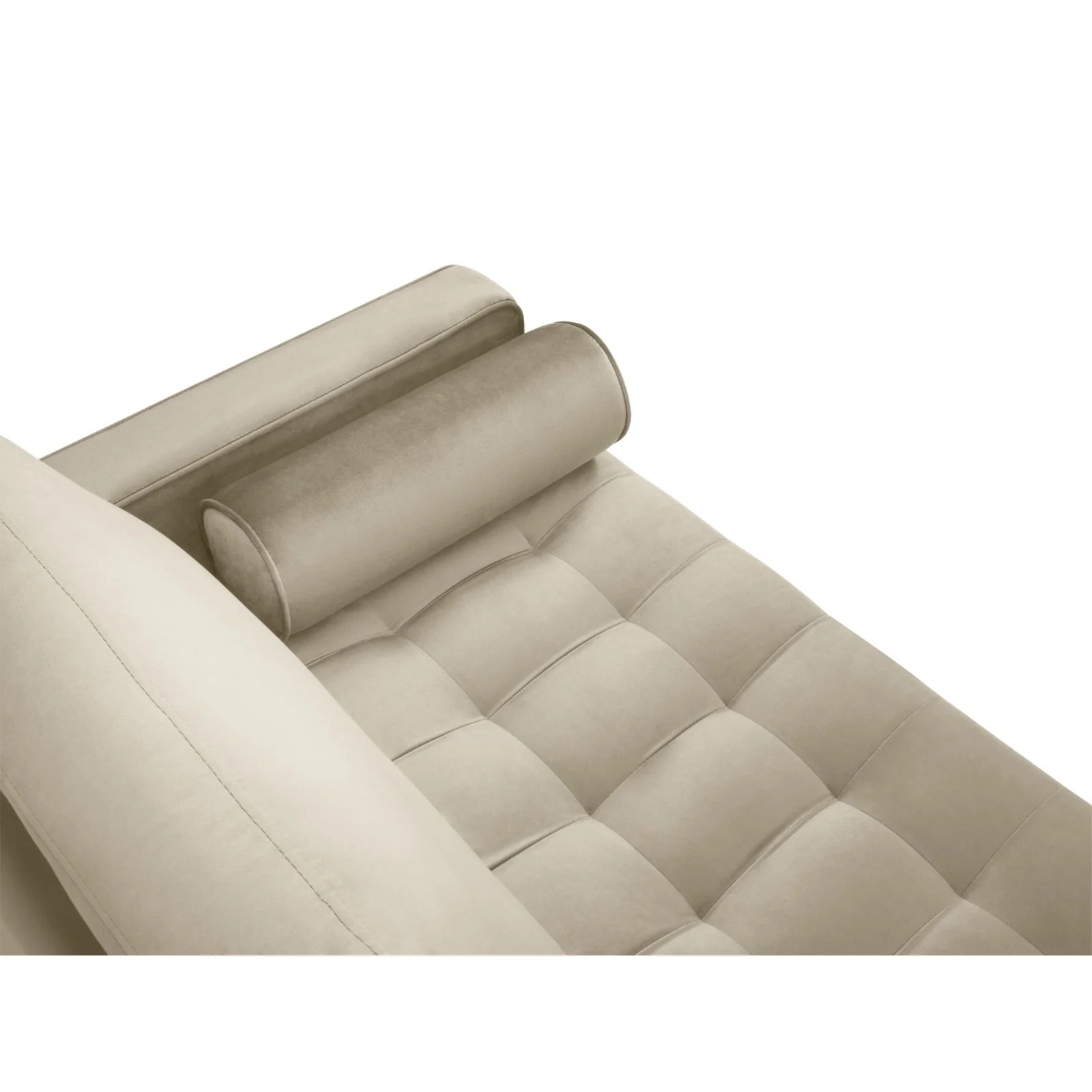 Aspen 2-Sitzer Sofa aus Samt oder Strukturstoff, 174x90x90 cm - Image 22