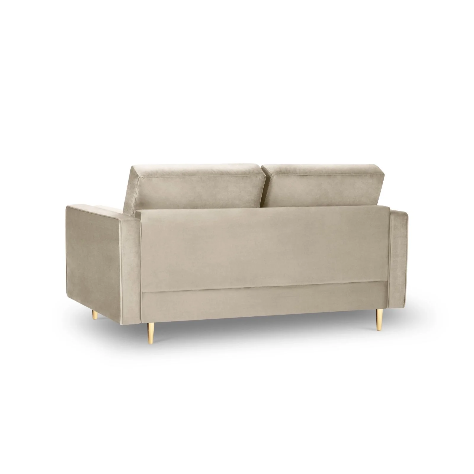 Aspen 2-Sitzer Sofa aus Samt oder Strukturstoff, 174x90x90 cm - Image 25