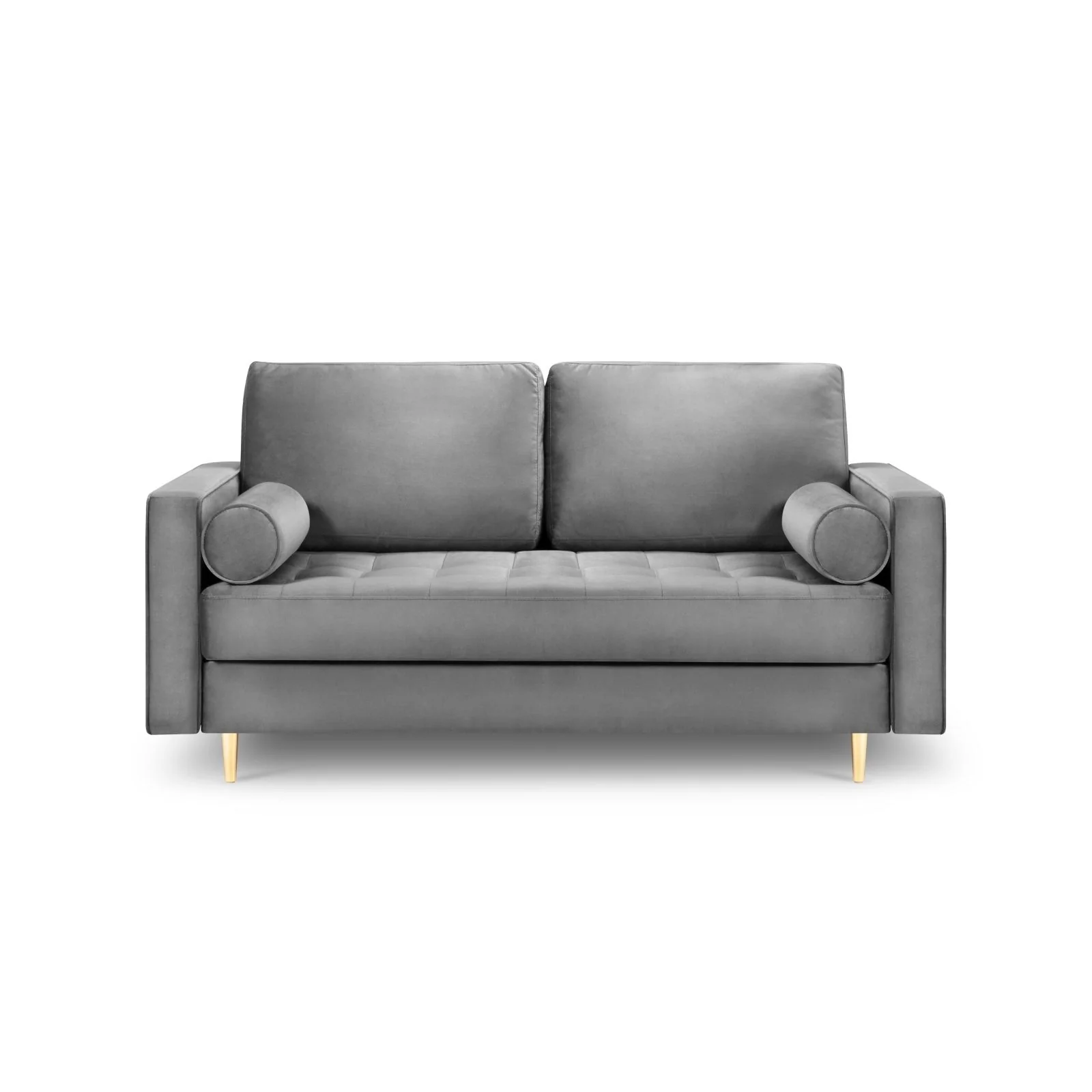 Aspen 2-Sitzer Sofa aus Samt oder Strukturstoff, 174x90x90 cm - Image 28