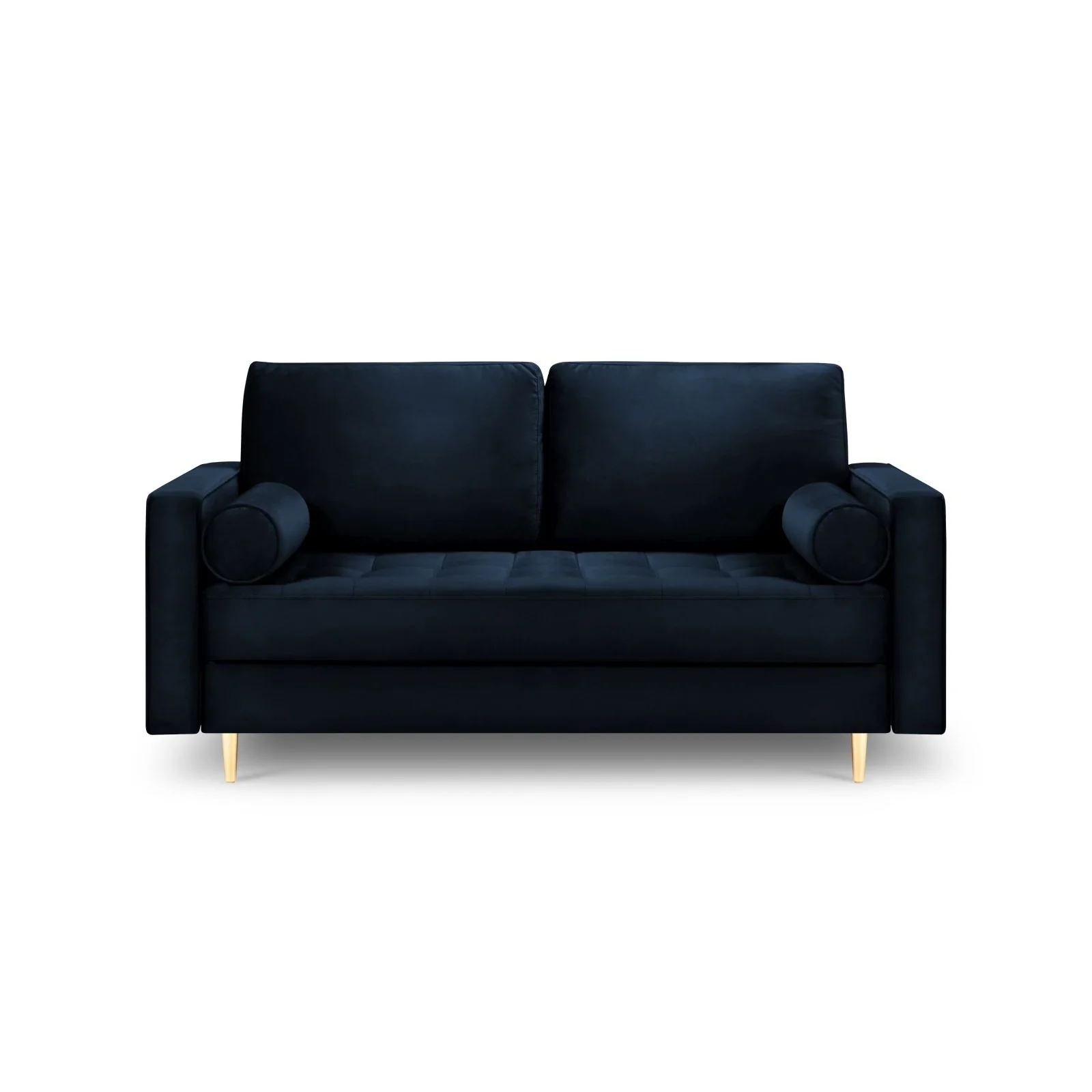 Aspen 2-Sitzer Sofa aus Samt oder Strukturstoff, 174x90x90 cm - Image 3