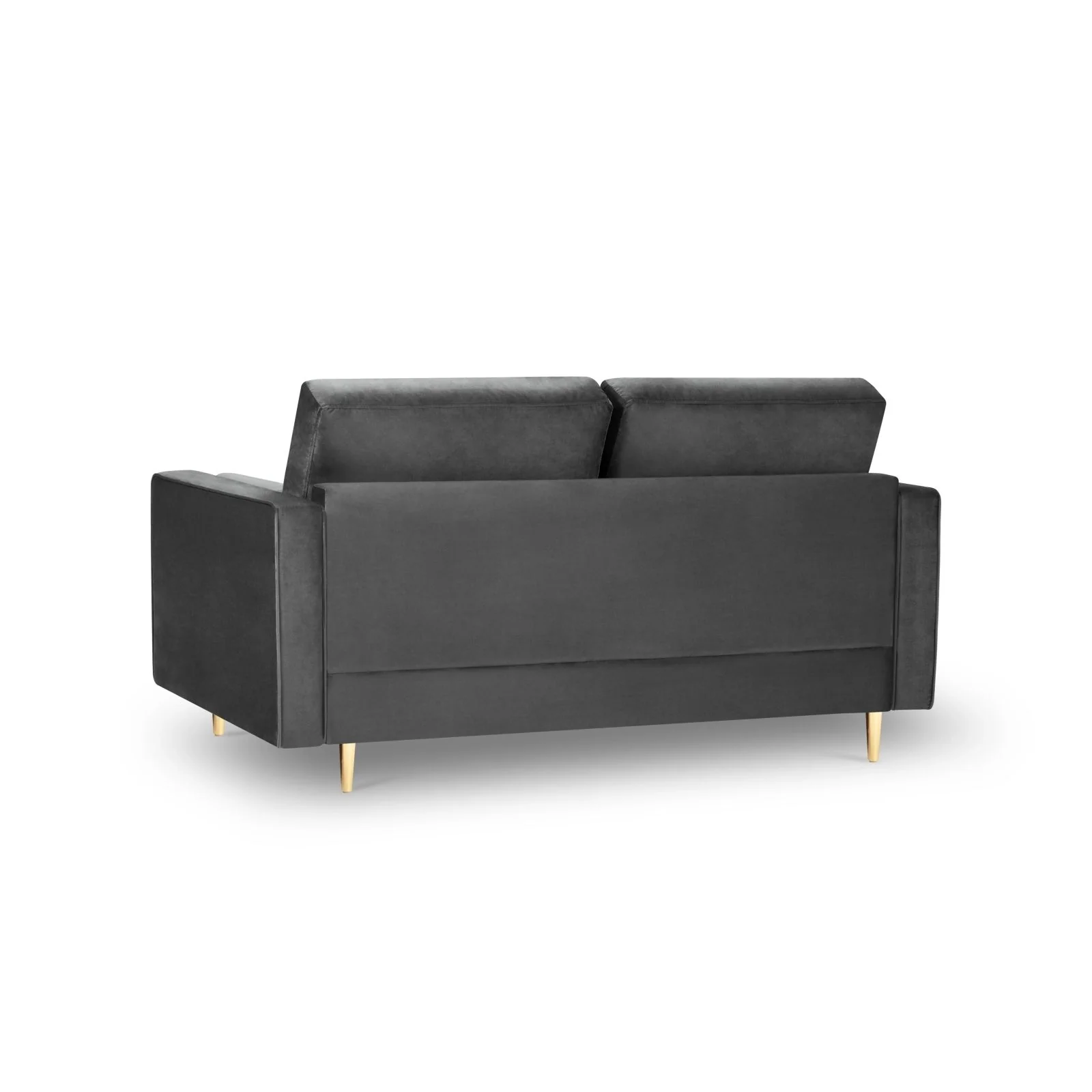 Aspen 2-Sitzer Sofa aus Samt oder Strukturstoff, 174x90x90 cm - Image 35