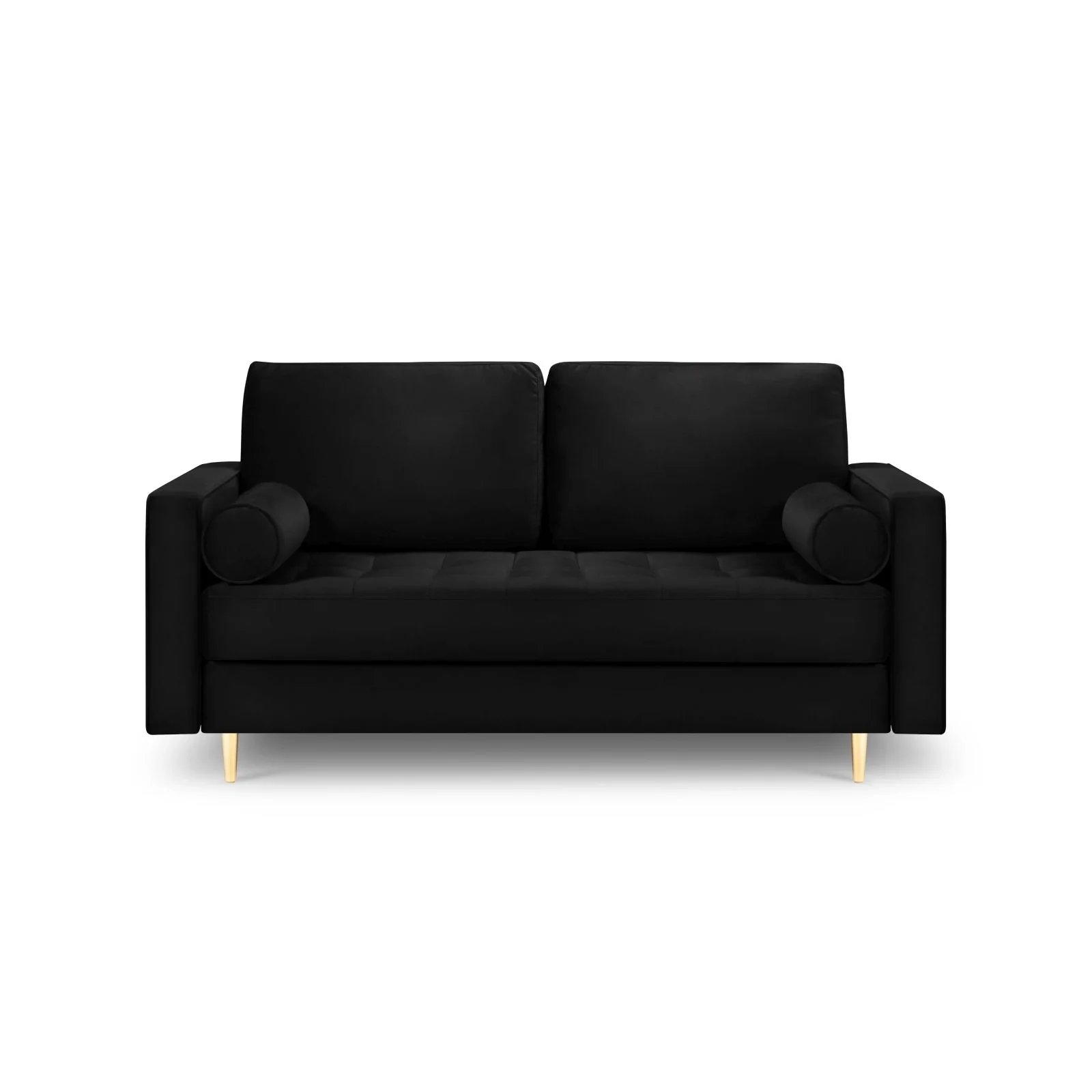 Aspen 2-Sitzer Sofa aus Samt oder Strukturstoff, 174x90x90 cm - Image 43