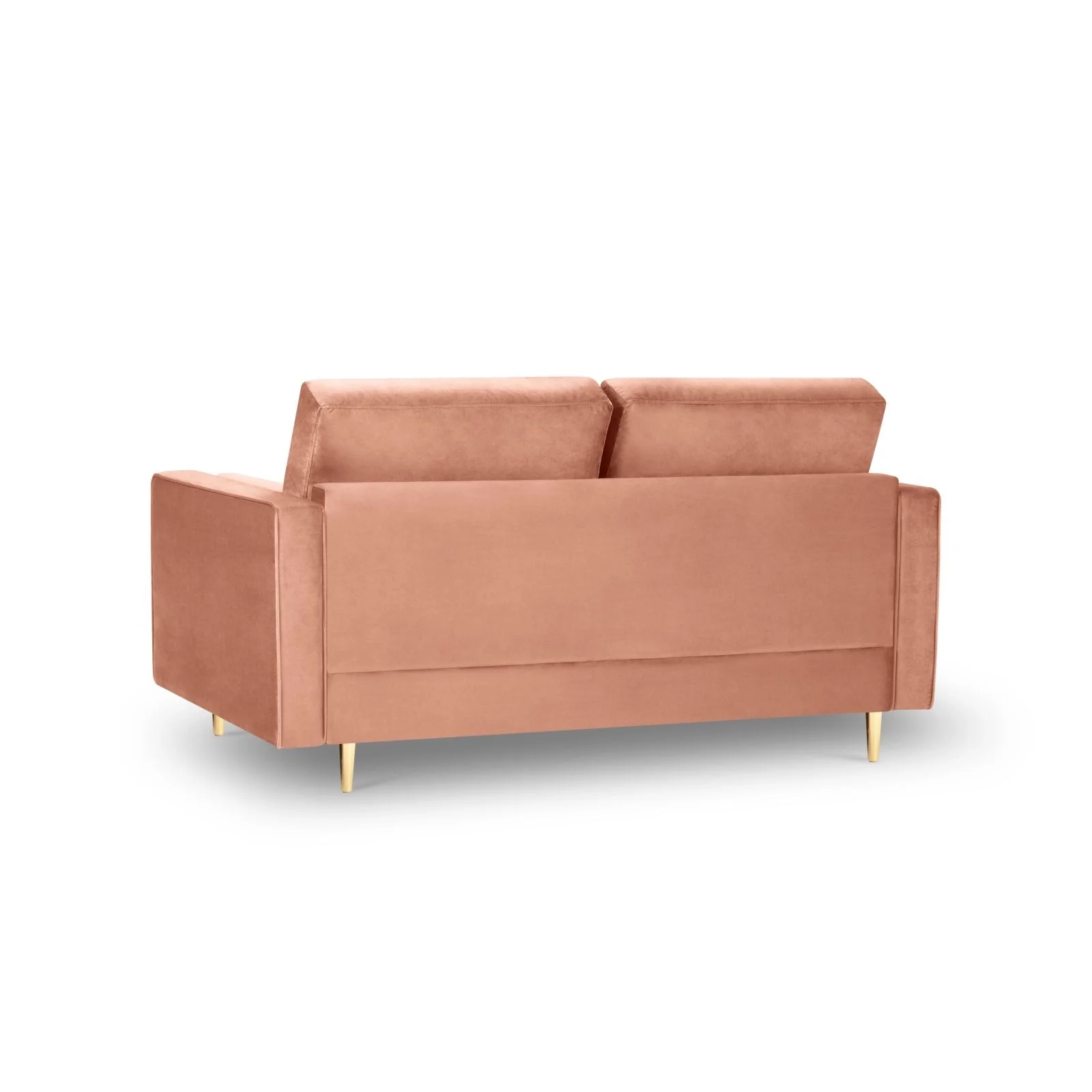 Aspen 2-Sitzer Sofa aus Samt oder Strukturstoff, 174x90x90 cm - Image 50
