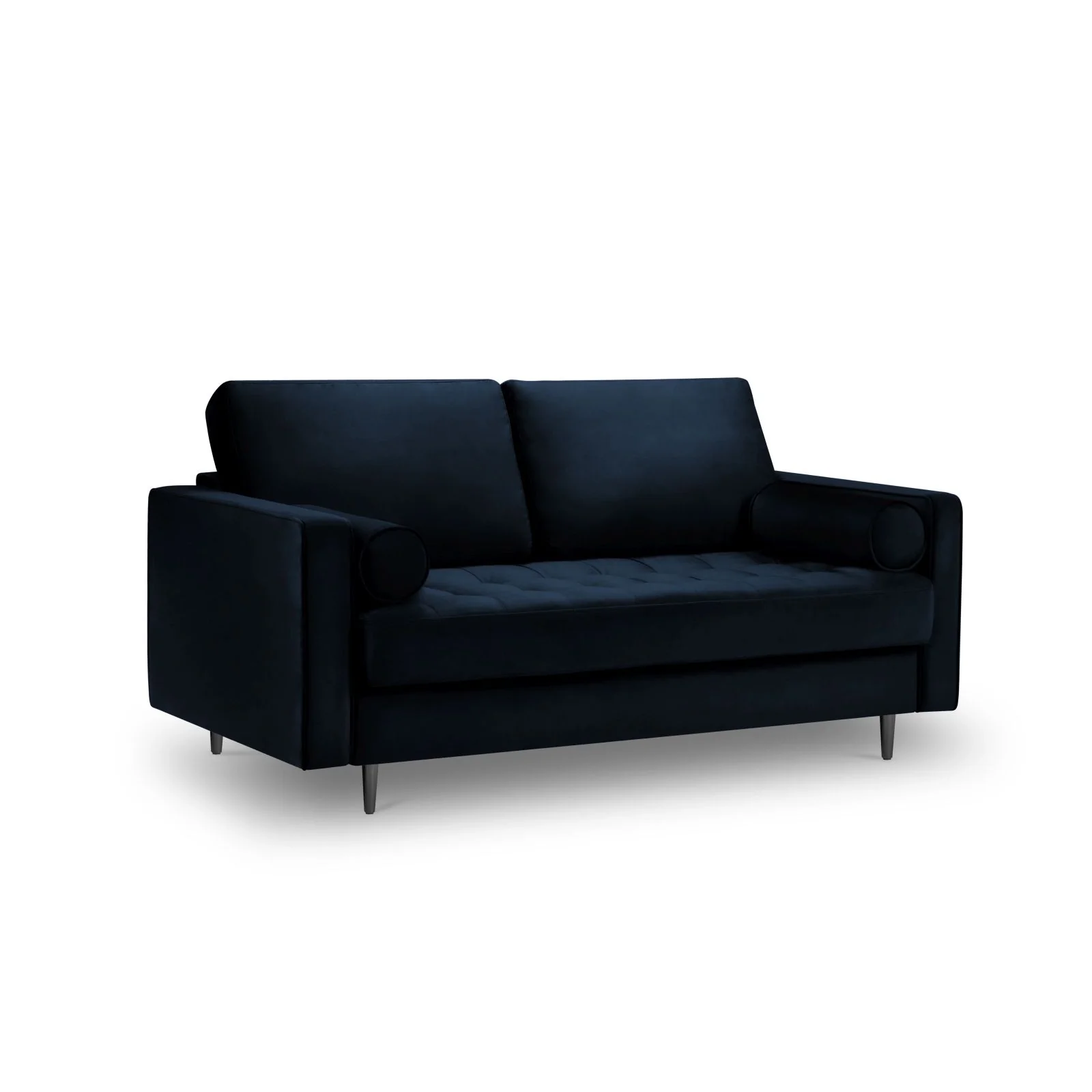 Aspen 2-Sitzer Sofa aus Samt oder Strukturstoff, 174x90x90 cm - Image 51