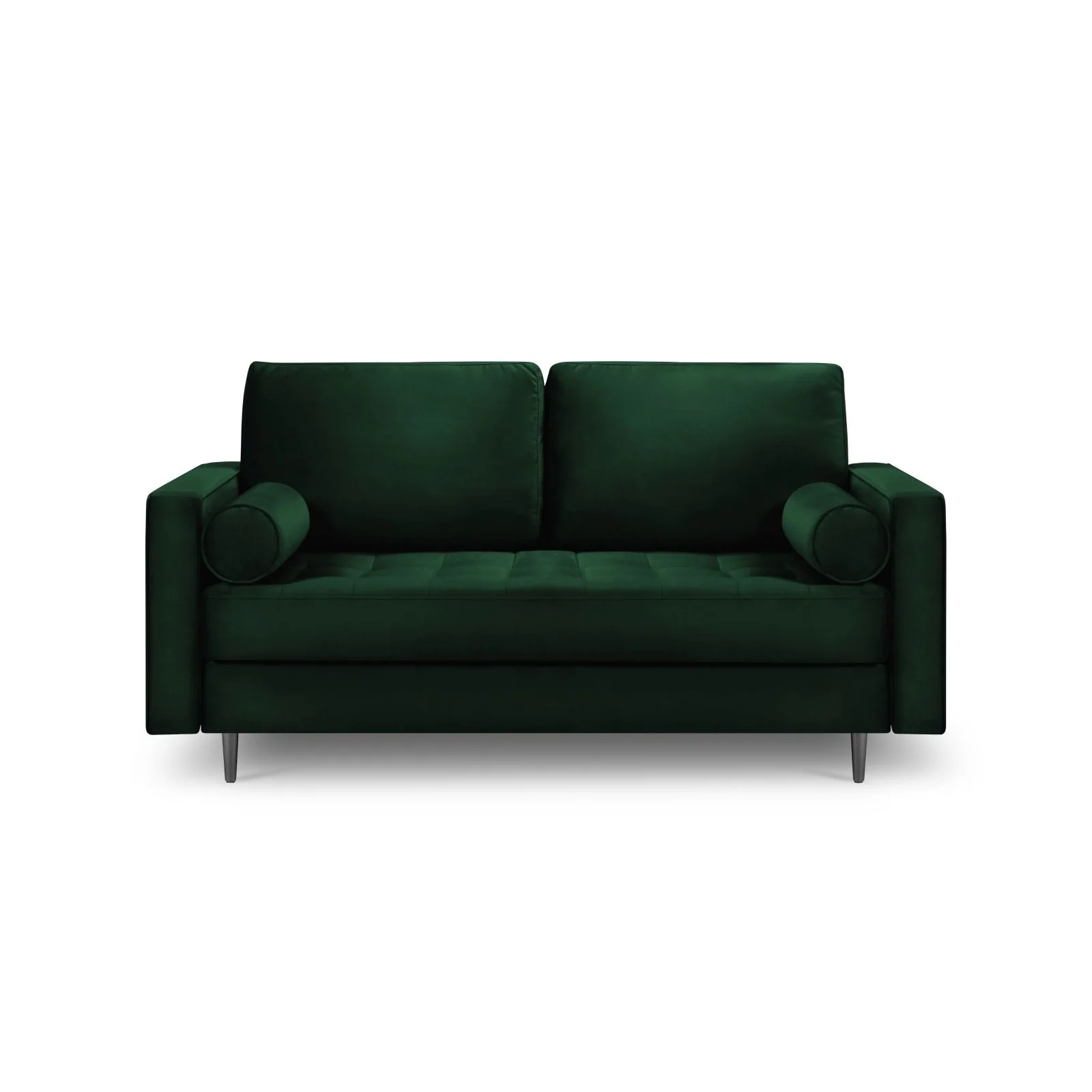 Aspen 2-Sitzer Sofa aus Samt oder Strukturstoff, 174x90x90 cm - Image 63