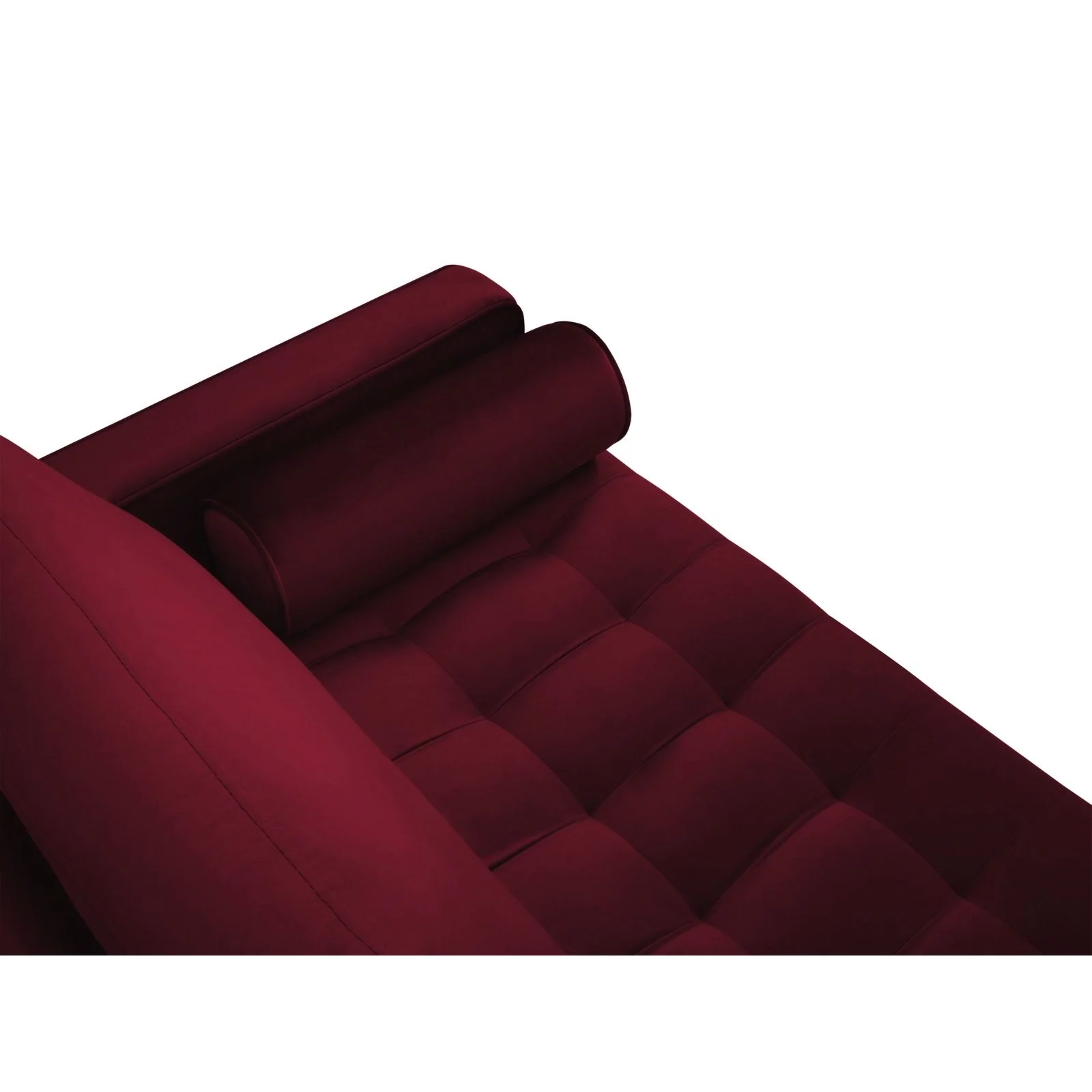 Aspen 2-Sitzer Sofa aus Samt oder Strukturstoff, 174x90x90 cm - Image 67