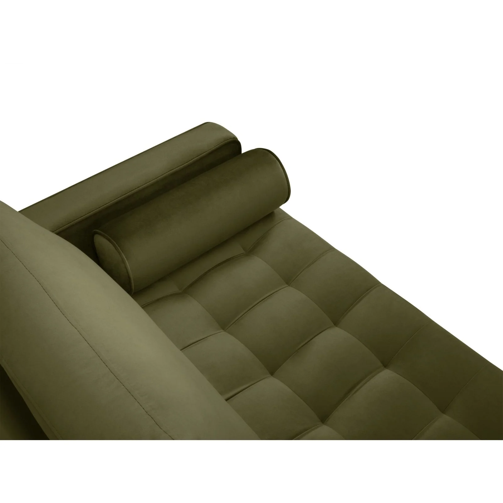 Aspen 2-Sitzer Sofa aus Samt oder Strukturstoff, 174x90x90 cm - Image 7