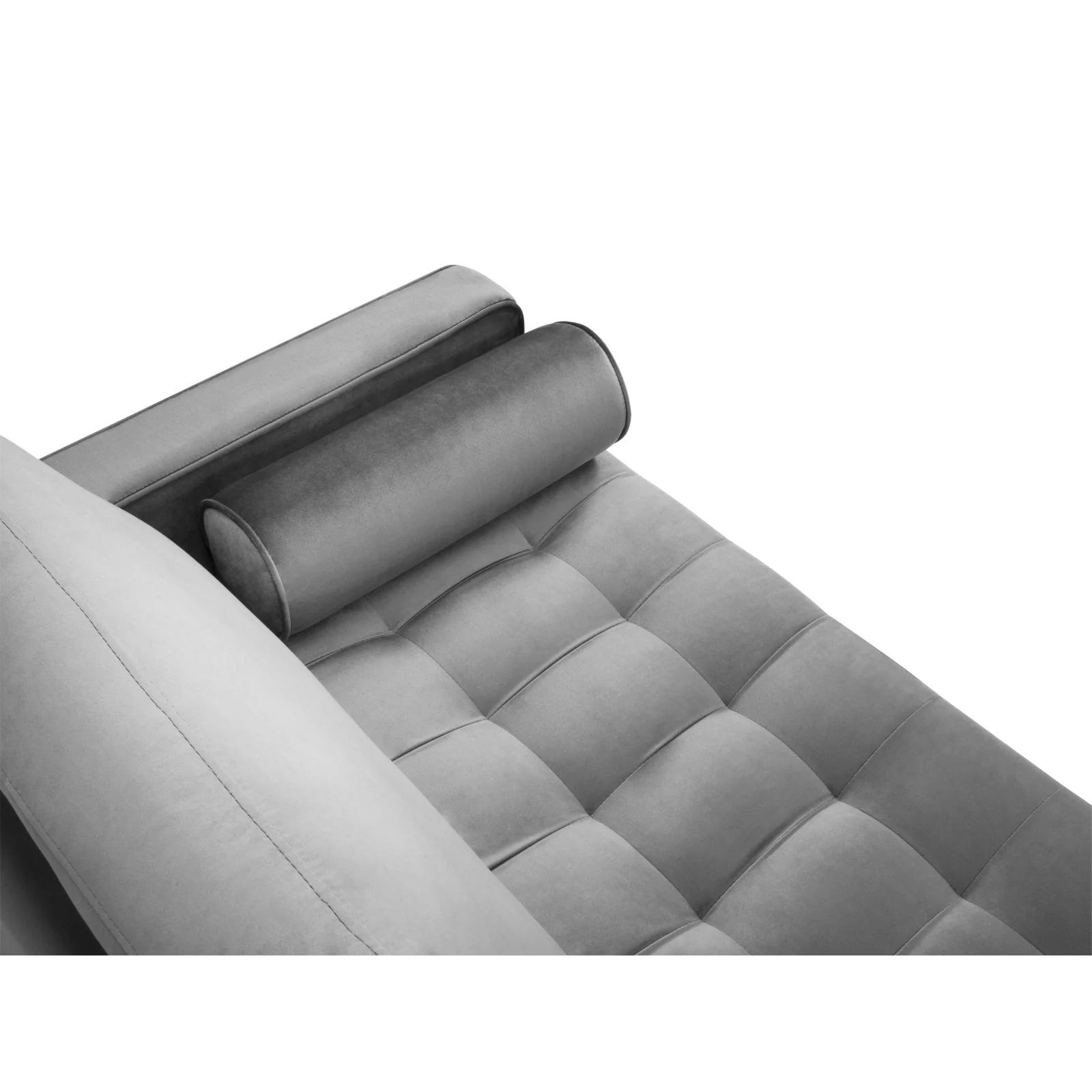 Aspen 2-Sitzer Sofa aus Samt oder Strukturstoff, 174x90x90 cm - Image 77