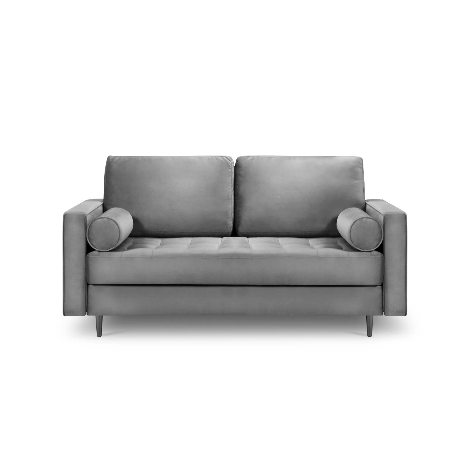 Aspen 2-Sitzer Sofa aus Samt oder Strukturstoff, 174x90x90 cm - Image 78