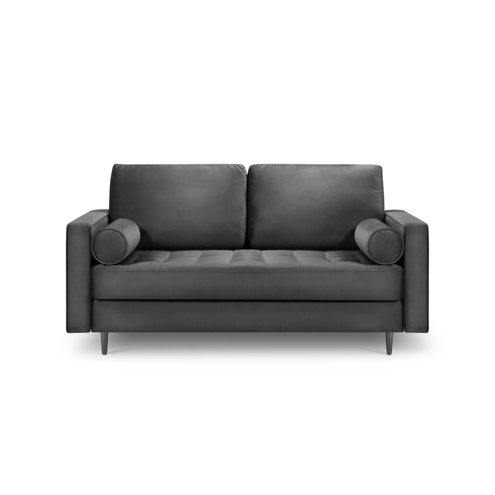 Aspen 2-Sitzer Sofa aus Samt oder Strukturstoff, 174x90x90 cm - Image 83