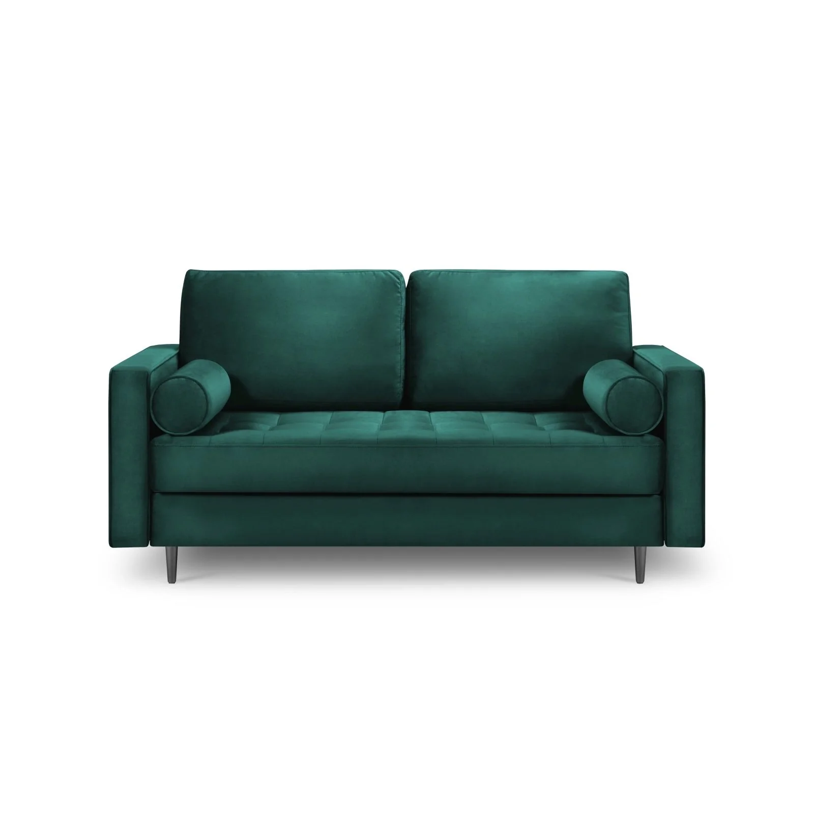 Aspen 2-Sitzer Sofa aus Samt oder Strukturstoff, 174x90x90 cm - Image 88