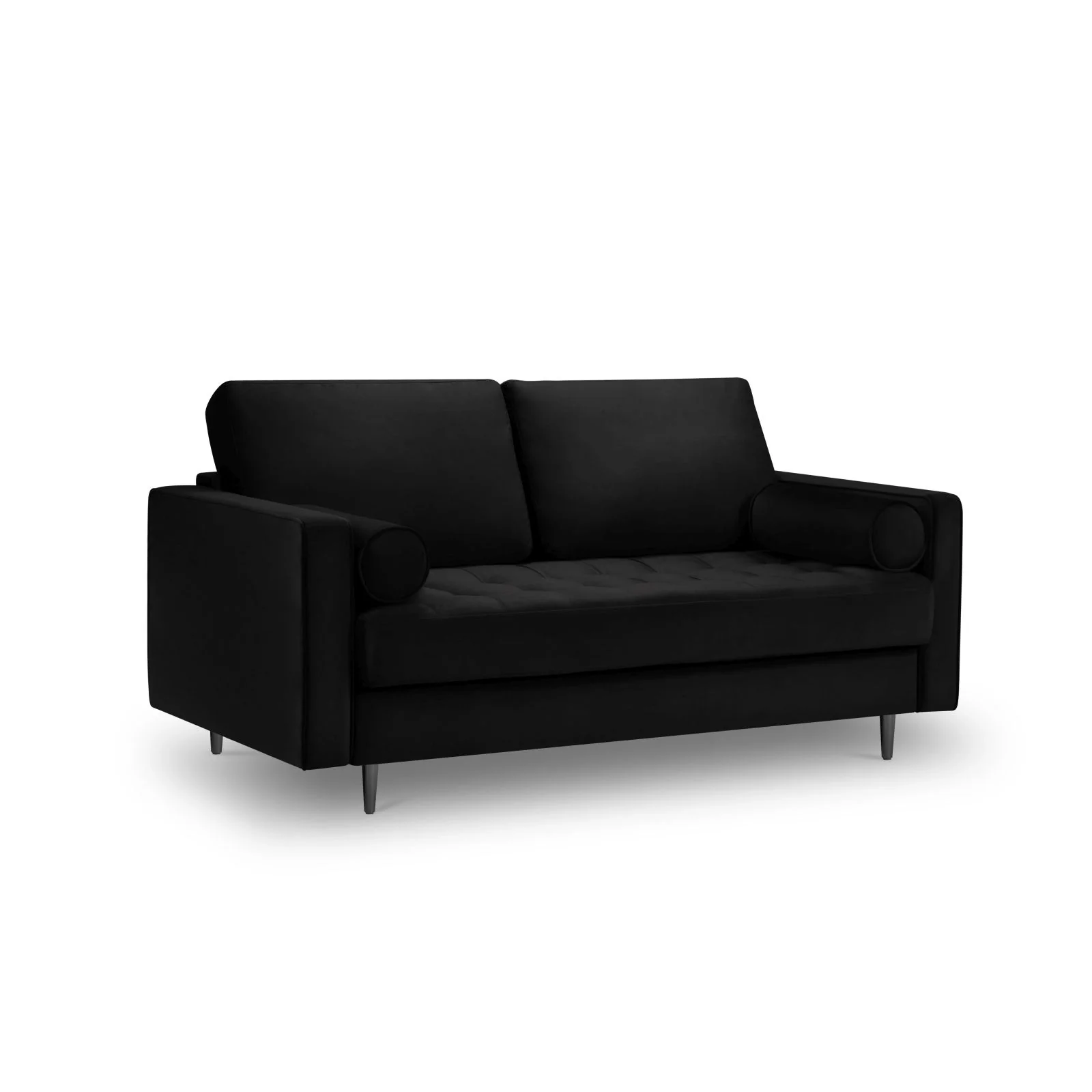 Aspen 2-Sitzer Sofa aus Samt oder Strukturstoff, 174x90x90 cm - Image 91